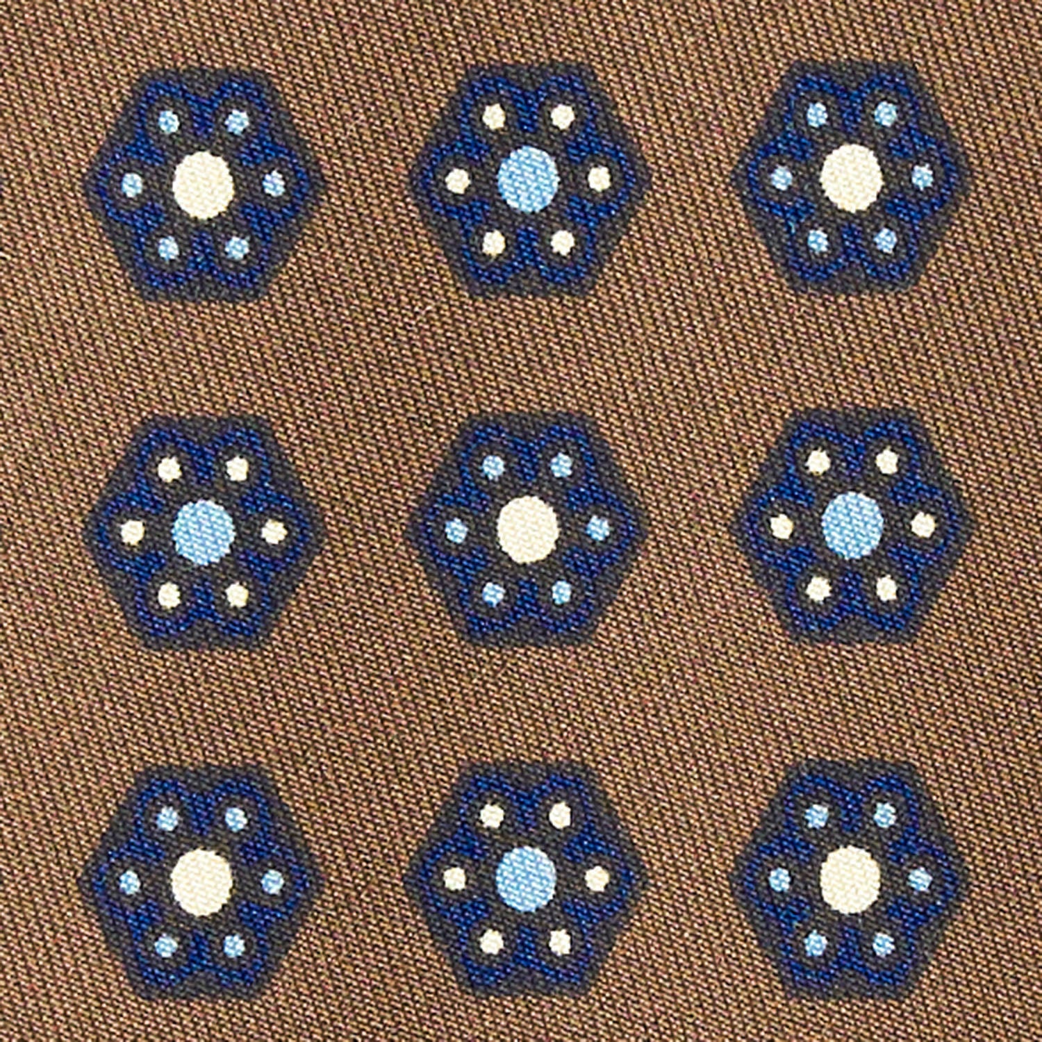 DARK BROWN SILK TIE - Image 4
