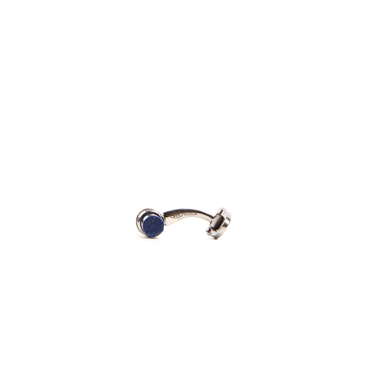 BAR CUFFLINKS WITH LAPIS - Image 4