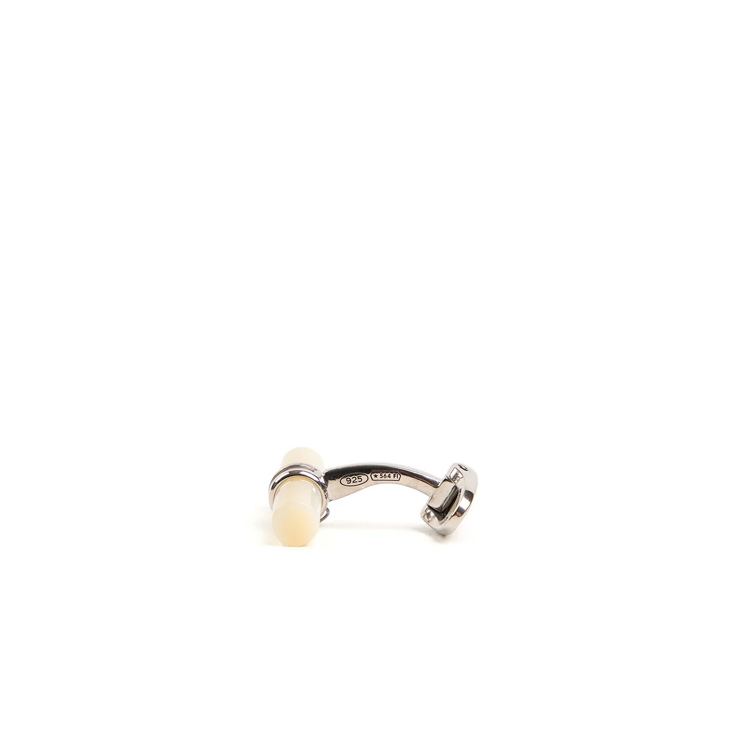 BAR CUFFLINKS WITH MOP - Image 3