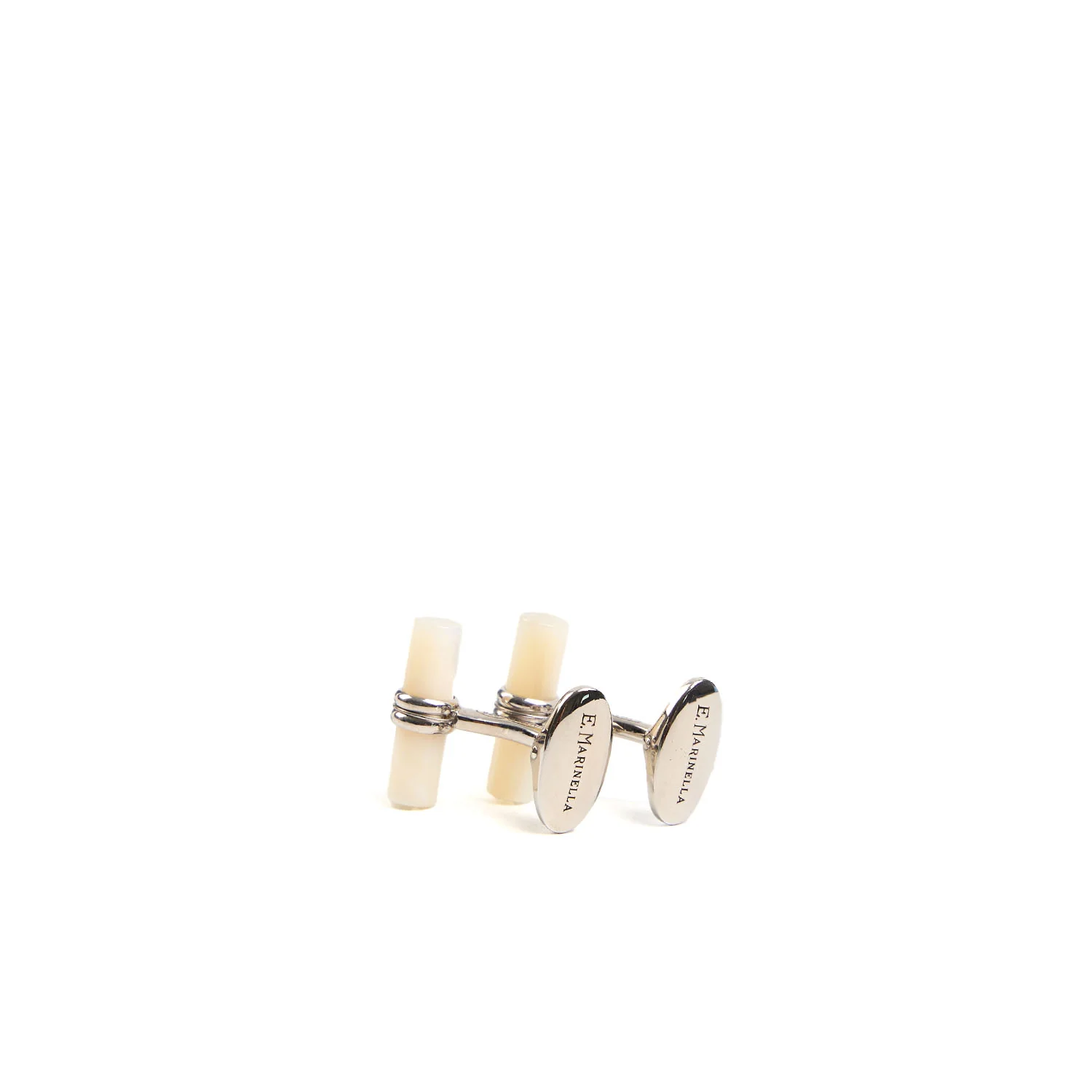 BAR CUFFLINKS WITH MOP - Image 6