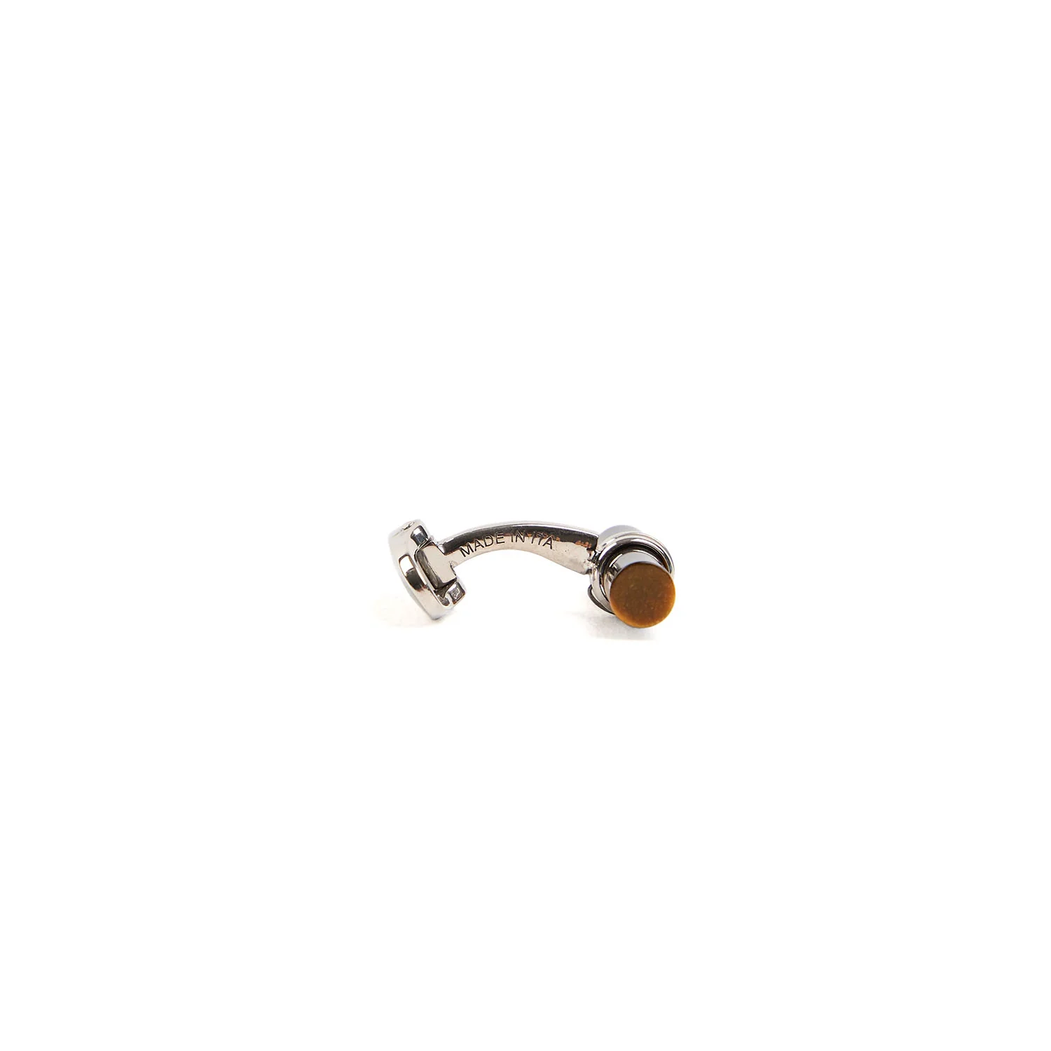 BAR CUFFLINKS WITH TIGER'S EYE - Image 4