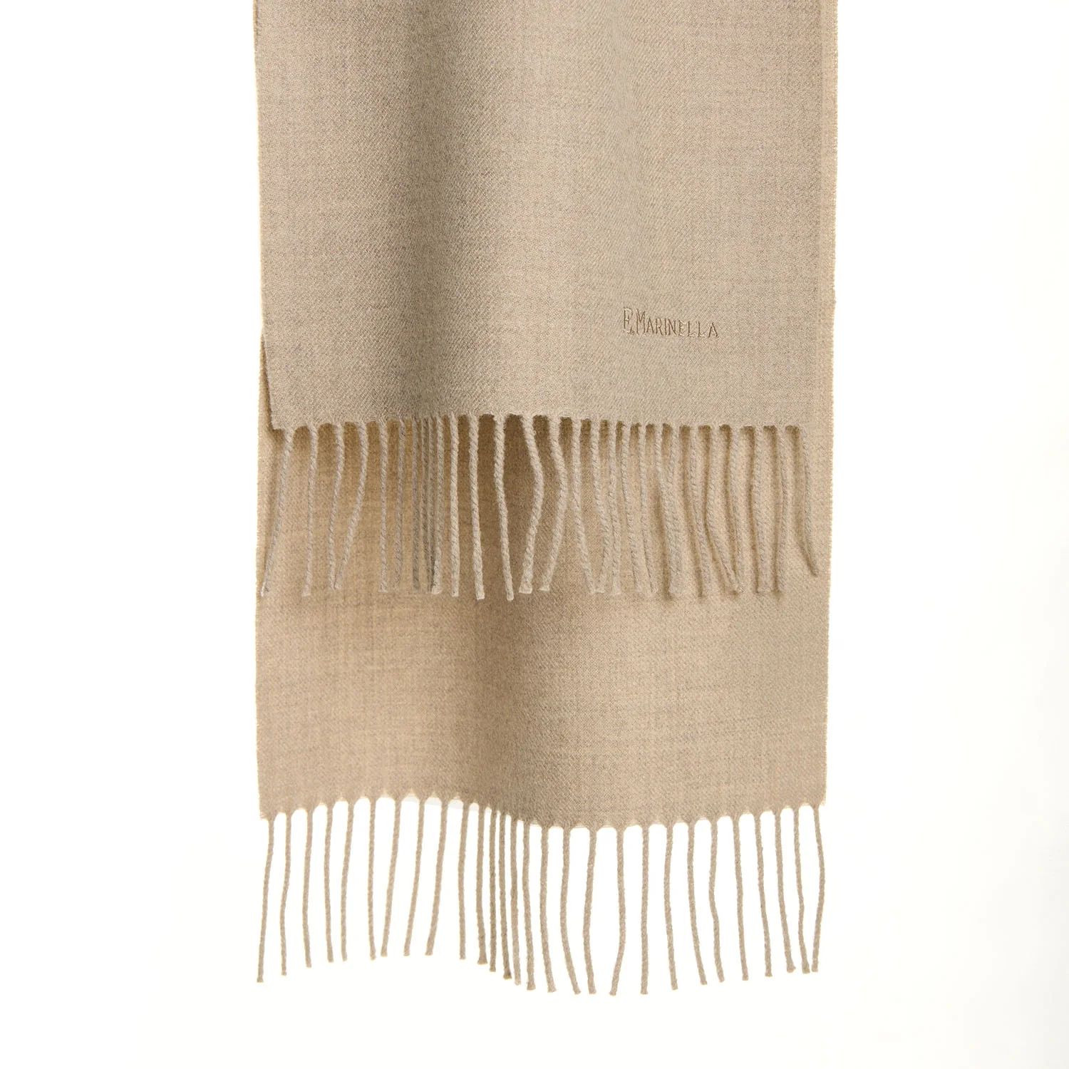 BEIGE SOLID SCARF - Image 2