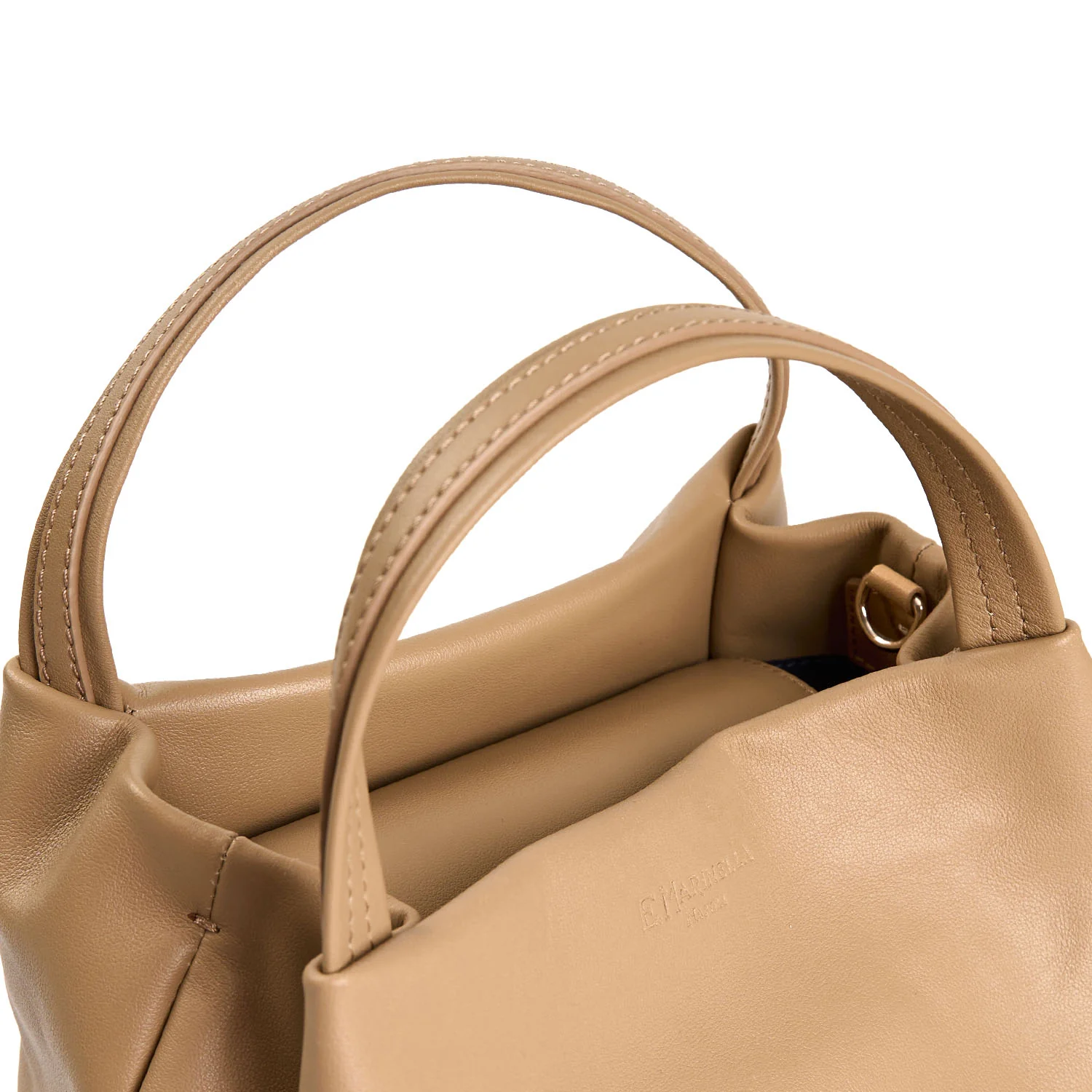 BEIGE SOFT MINI BAG - Image 4