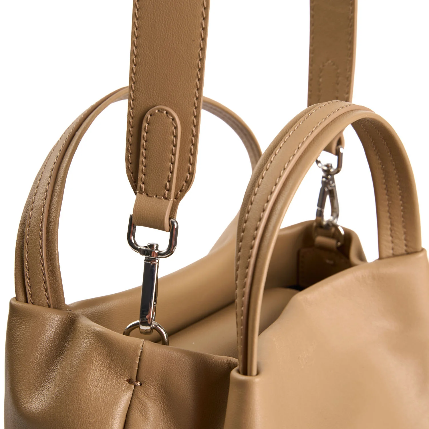 BEIGE SOFT MINI BAG - Image 5