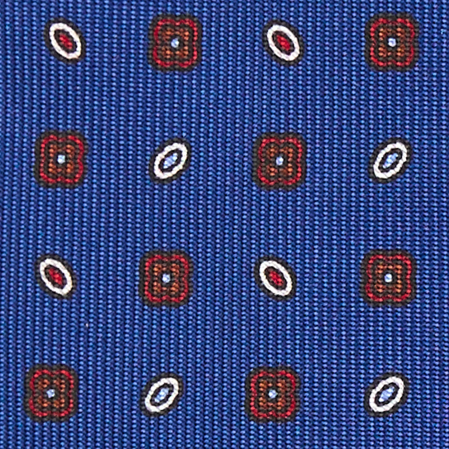 BLUE 5 FOLD SARTORIAL SILK TIE - Image 4