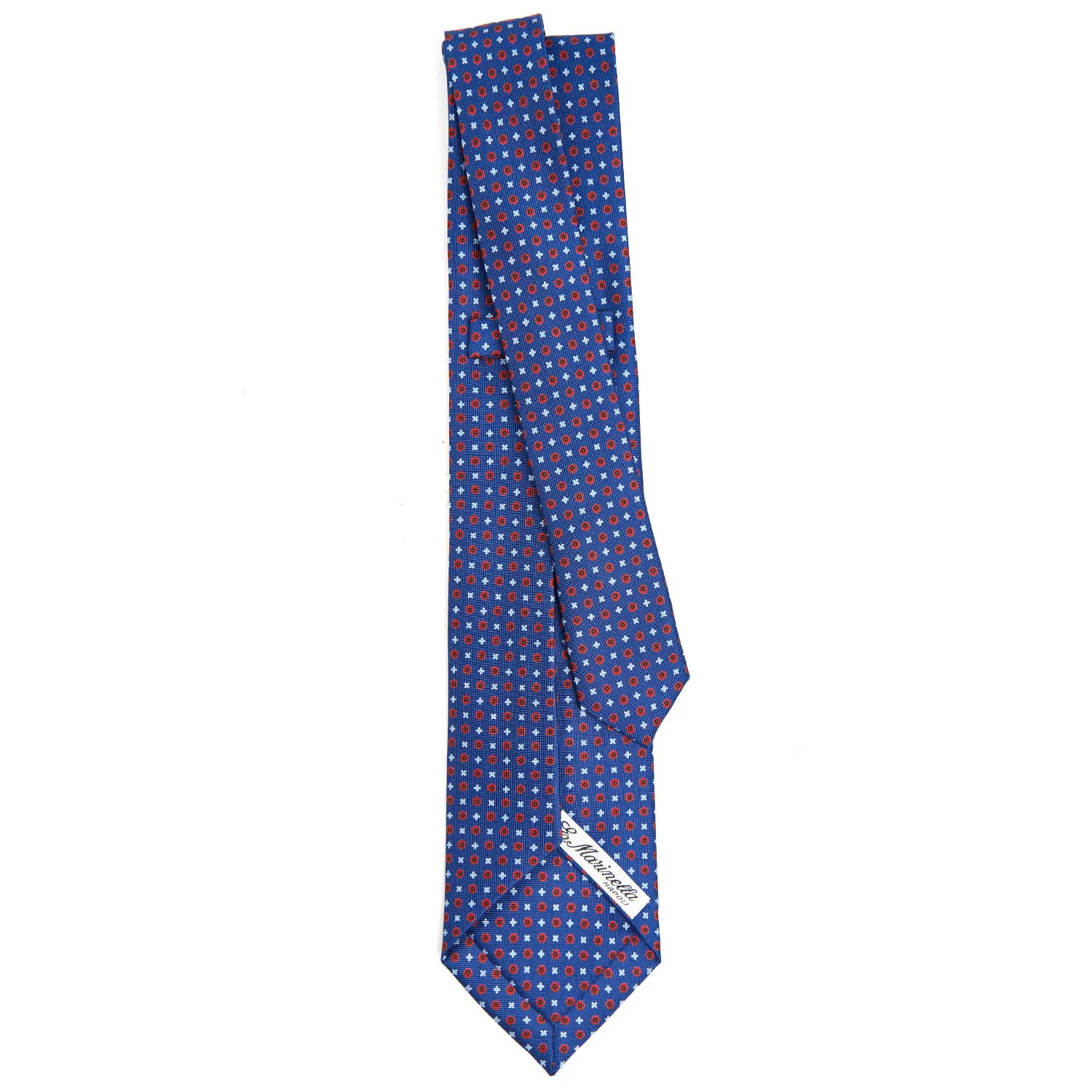 BLUE 7 FOLD SARTORIAL SILK TIE - Image 3
