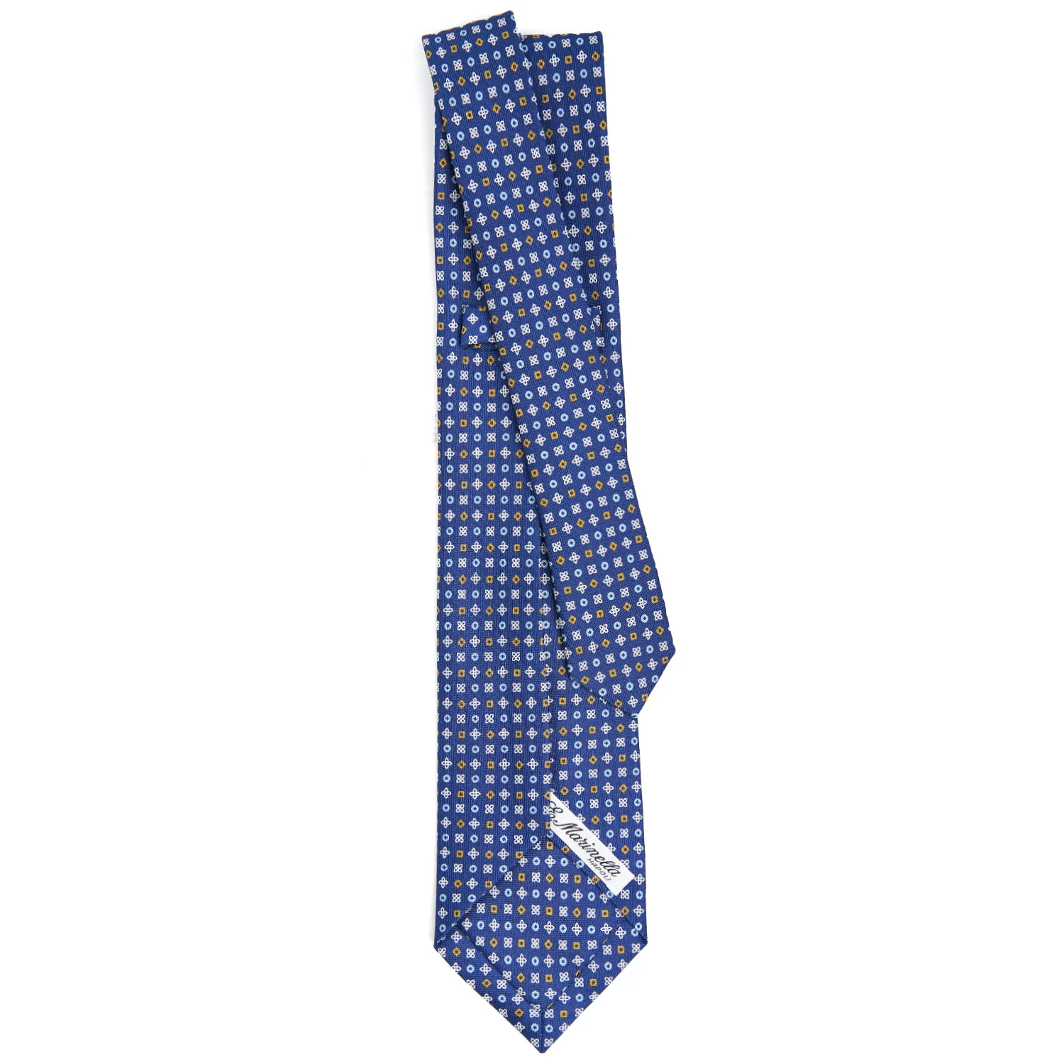 BLUE 9 FOLD SARTORIAL SILK TIE - Image 3