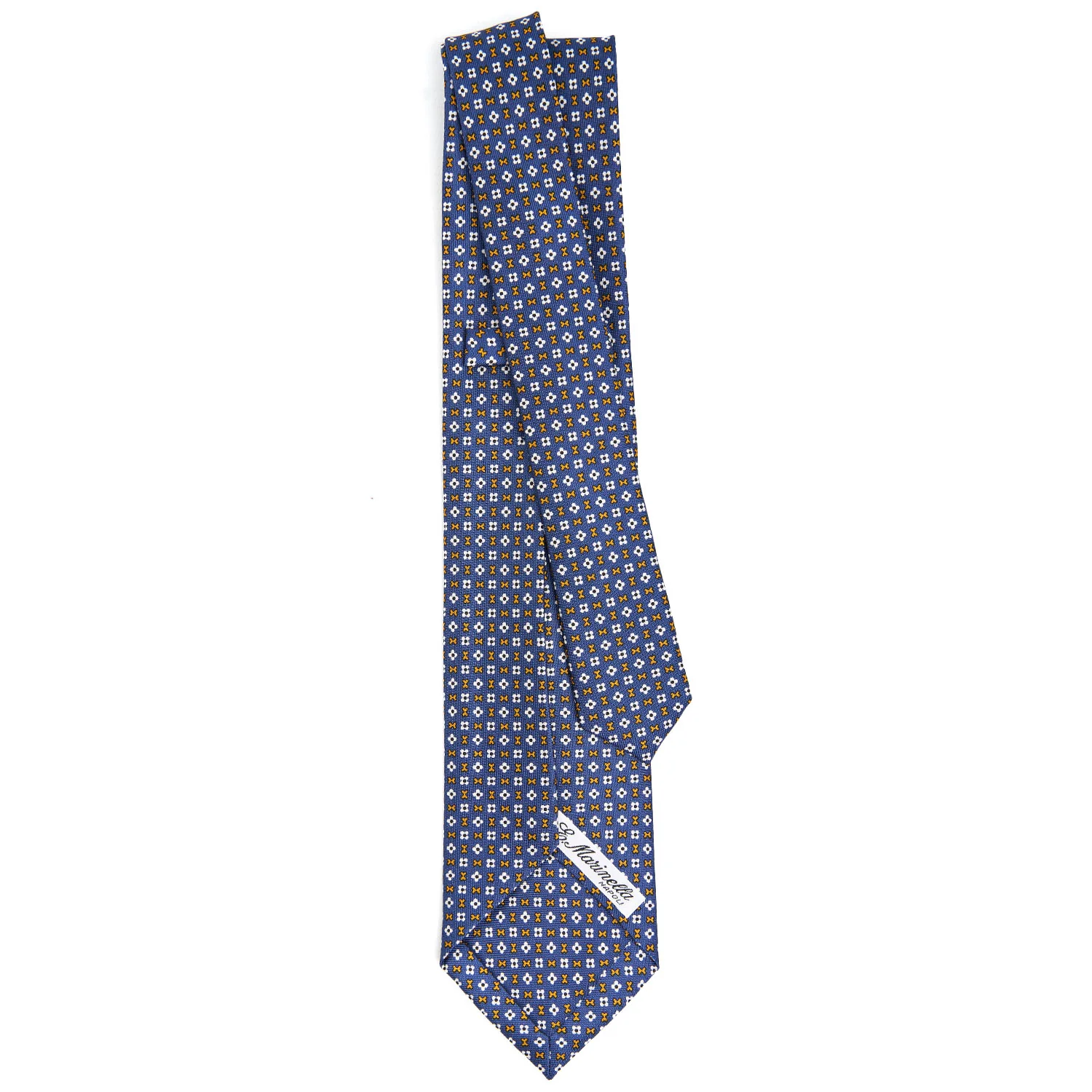 BLUE 9 FOLD SARTORIAL SILK TIE - Image 3