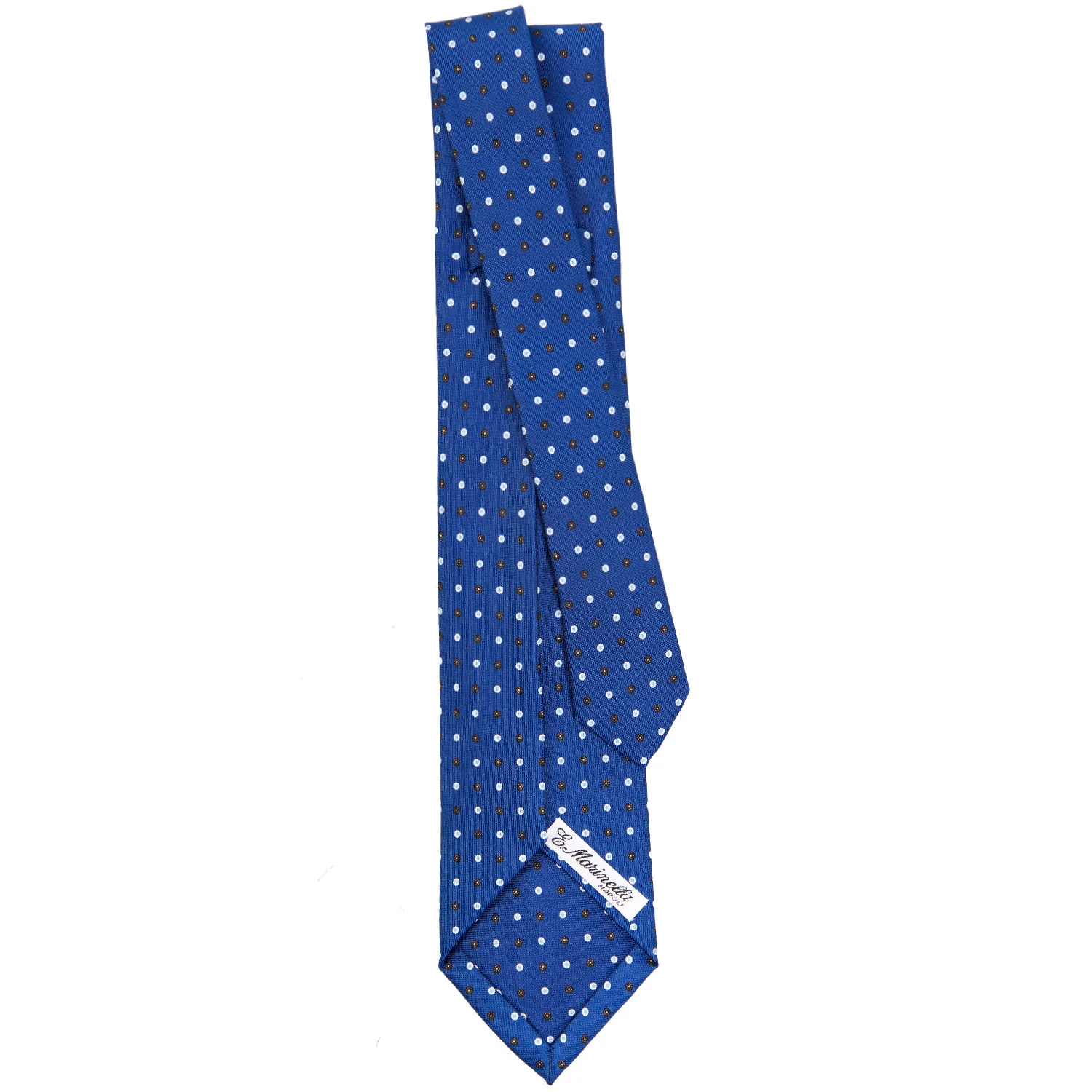 BLUE 9 FOLD SARTORIAL SILK TIE - Image 3