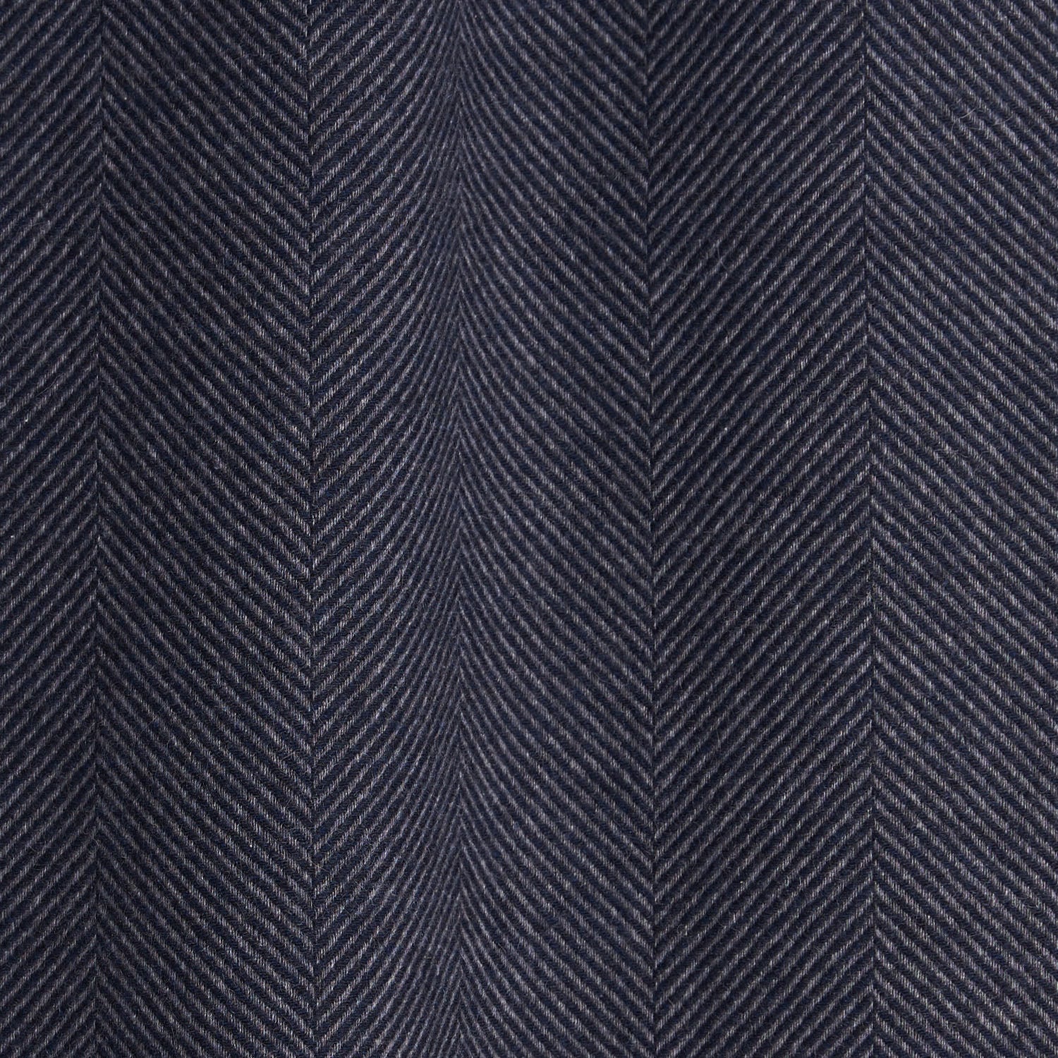 DARK BLUE FRINGED SCARF - Image 3