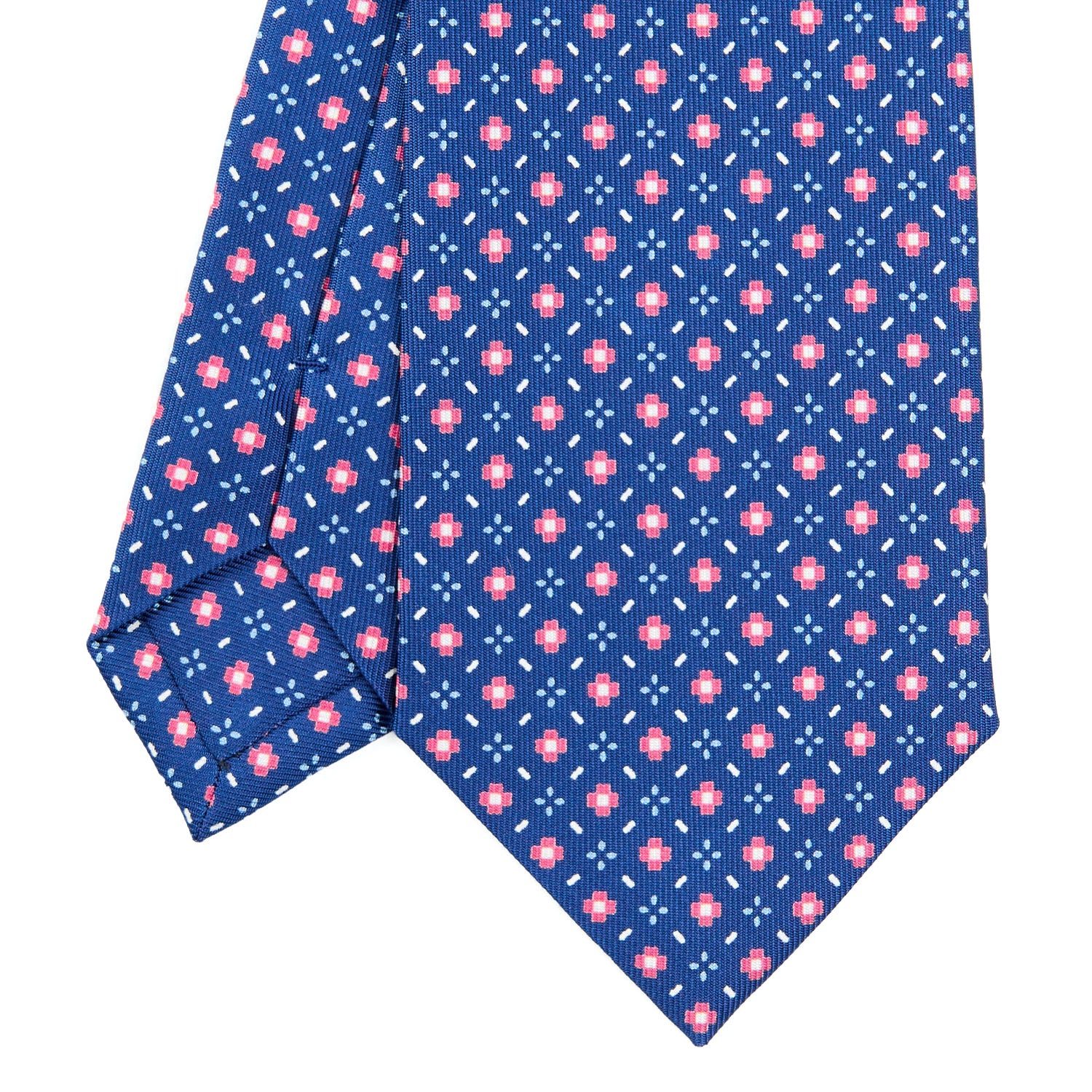 BLUE SARTORIAL CLASSIC SILK TIE