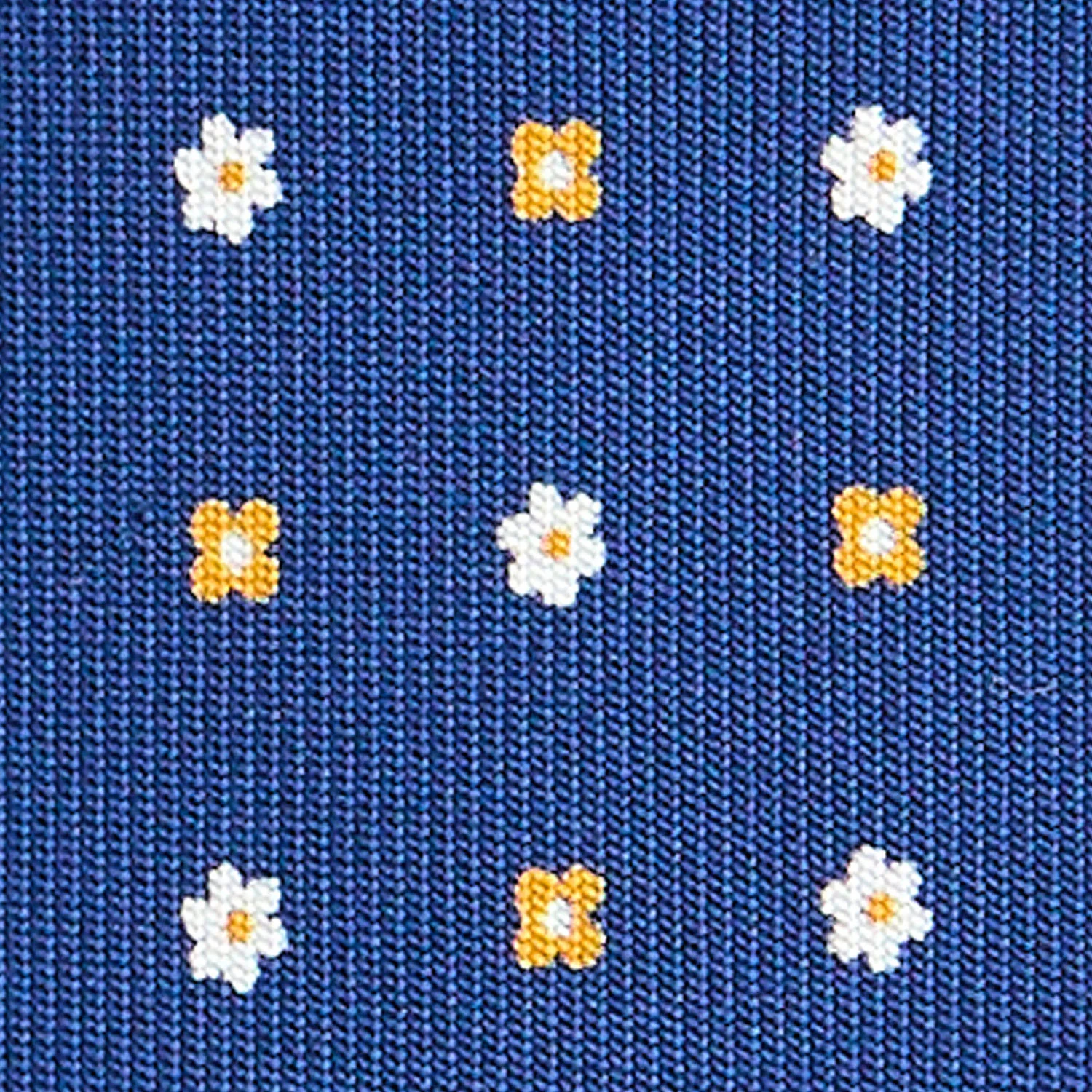 BLUE EXTRA LONG SARTORIAL SILK TIE - Image 5