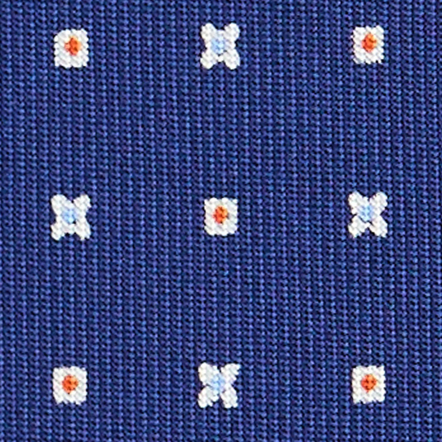 BLUE EXTRA LONG SARTORIAL SILK TIE - Image 5