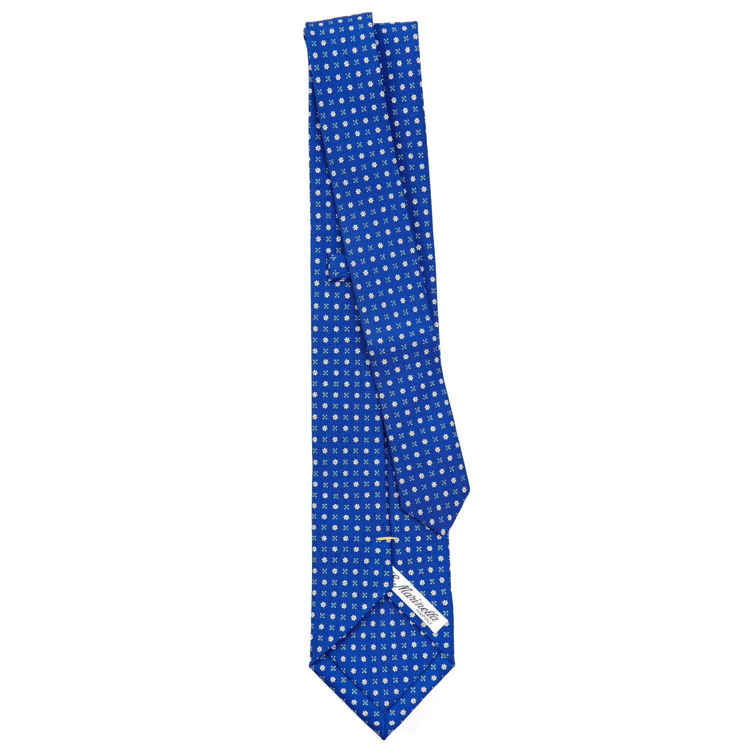 BLUE EXTRA LONG SARTORIAL SILK TIE - Image 3