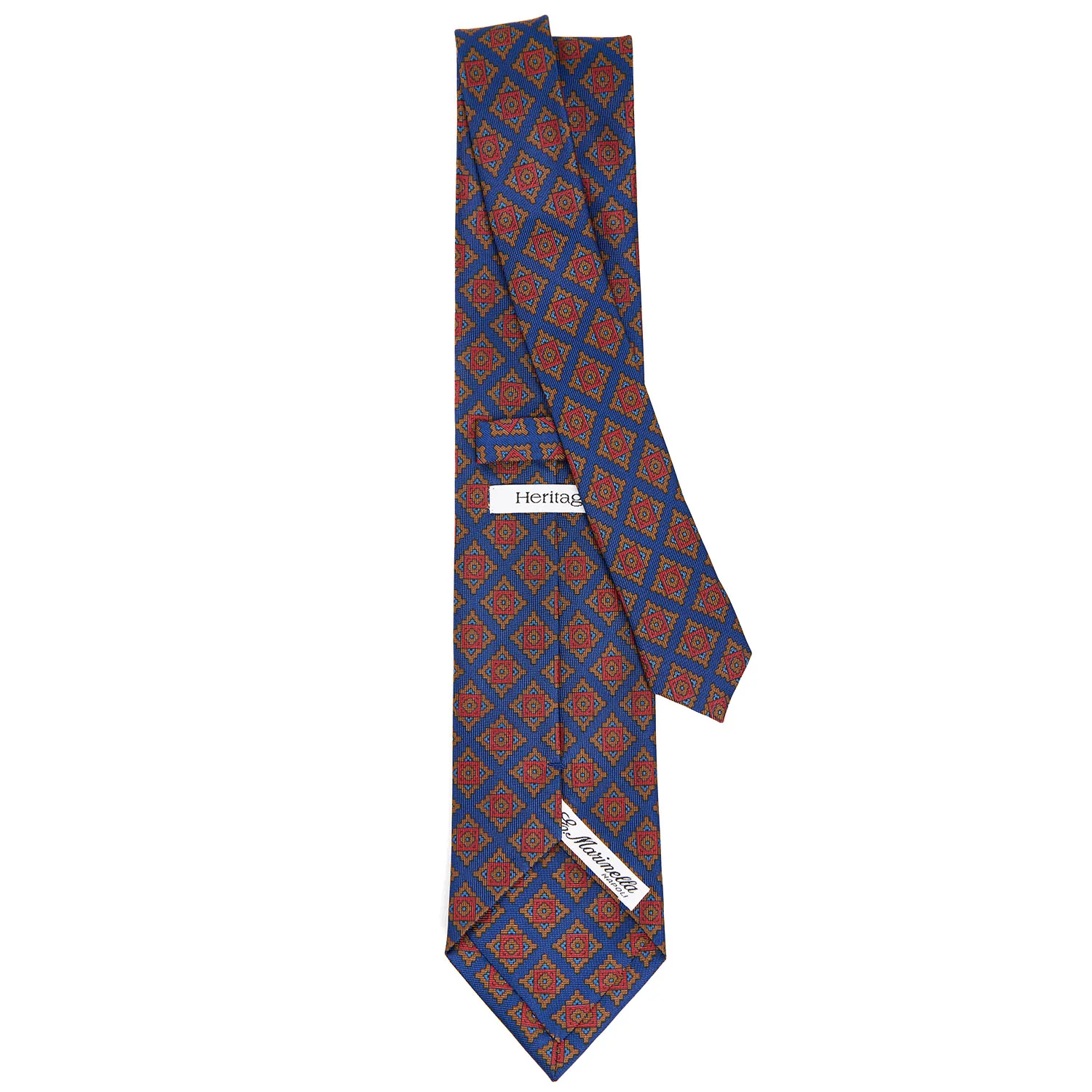 BLUE SILK TIE - Image 3