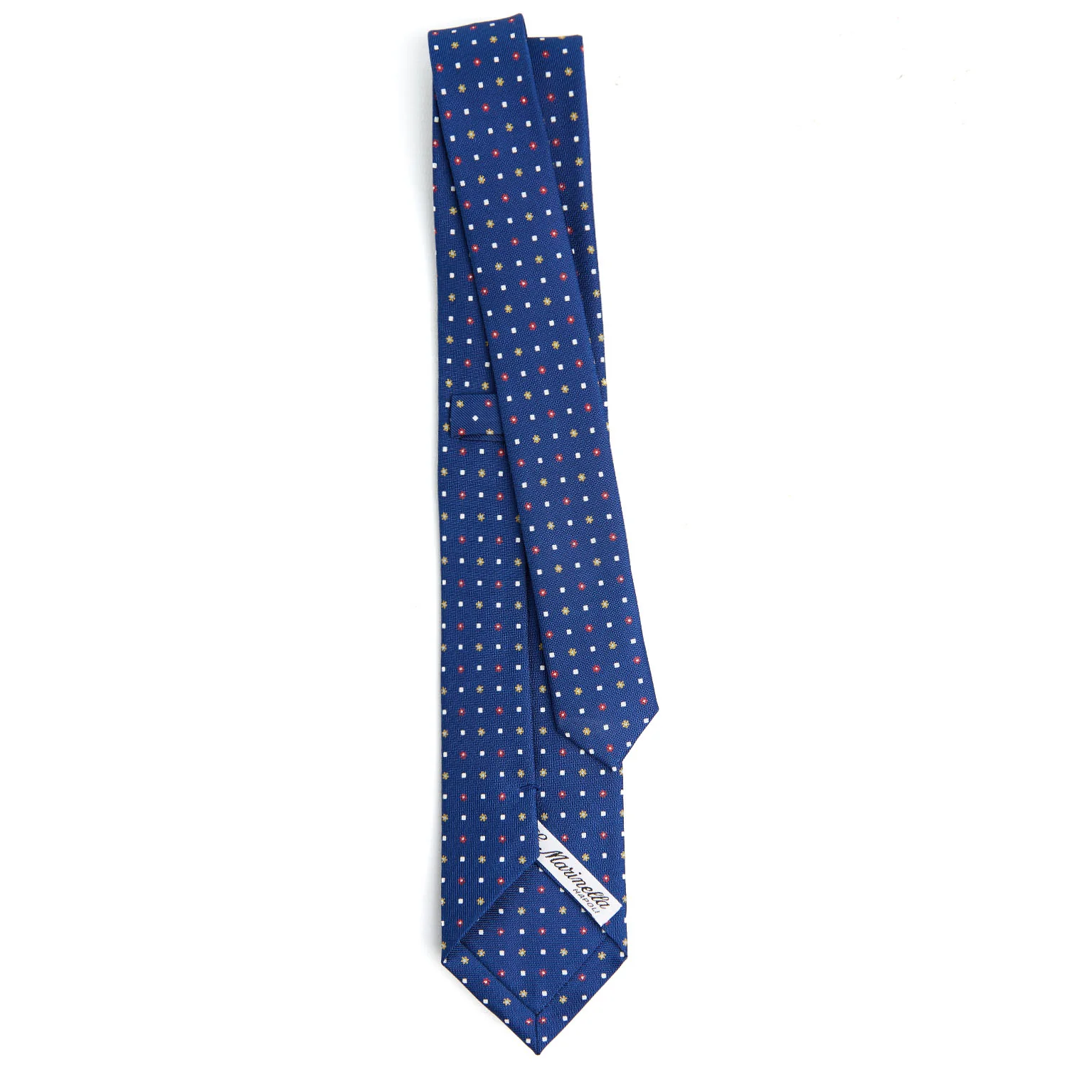 BLUE SARTORIAL 7 CM SILK TIE - Image 3
