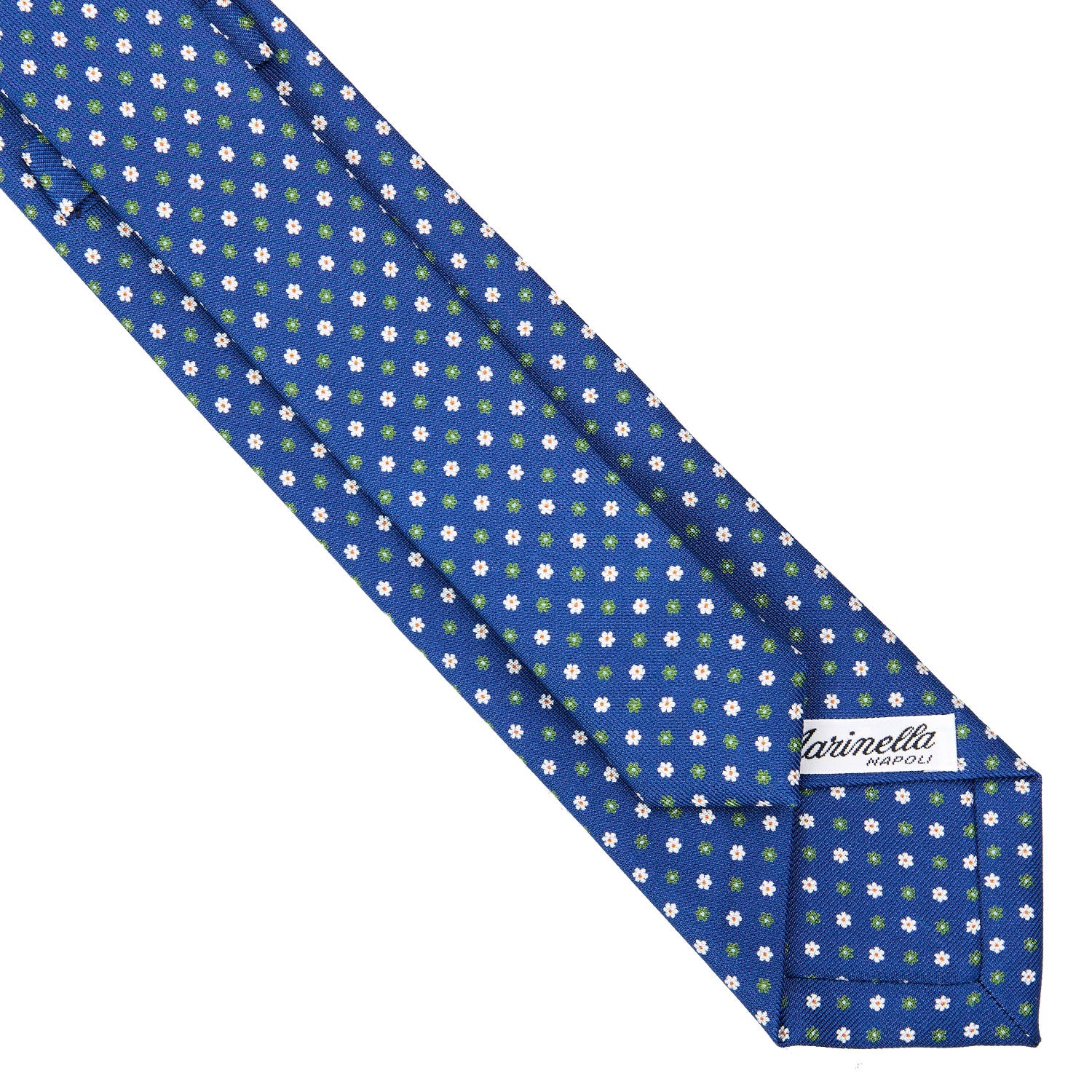 BLUE SARTORIAL 7 CM SILK TIE - Image 4