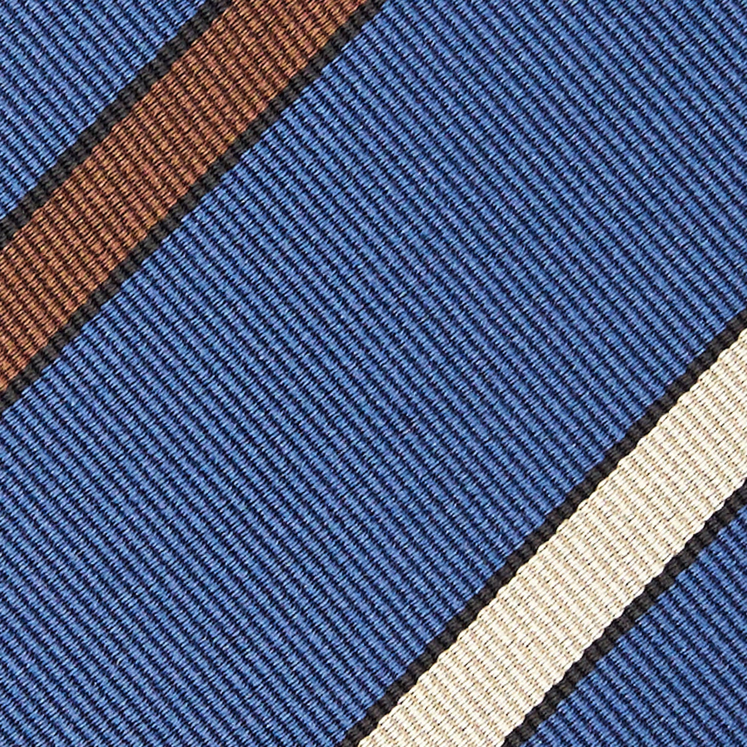 BLUE REGIMENTAL SILK TIE - Image 5