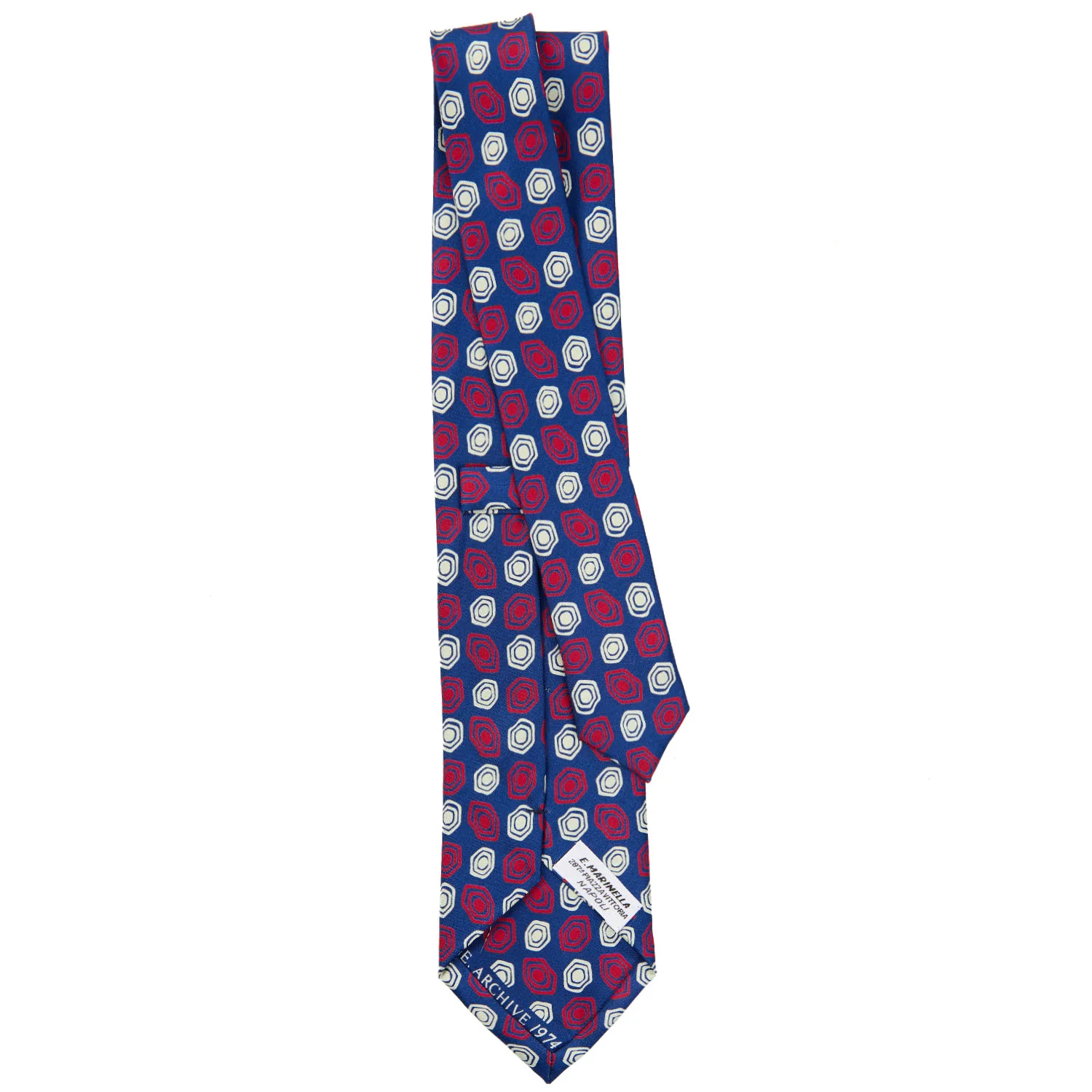 BLUE SILK TIE - Image 3