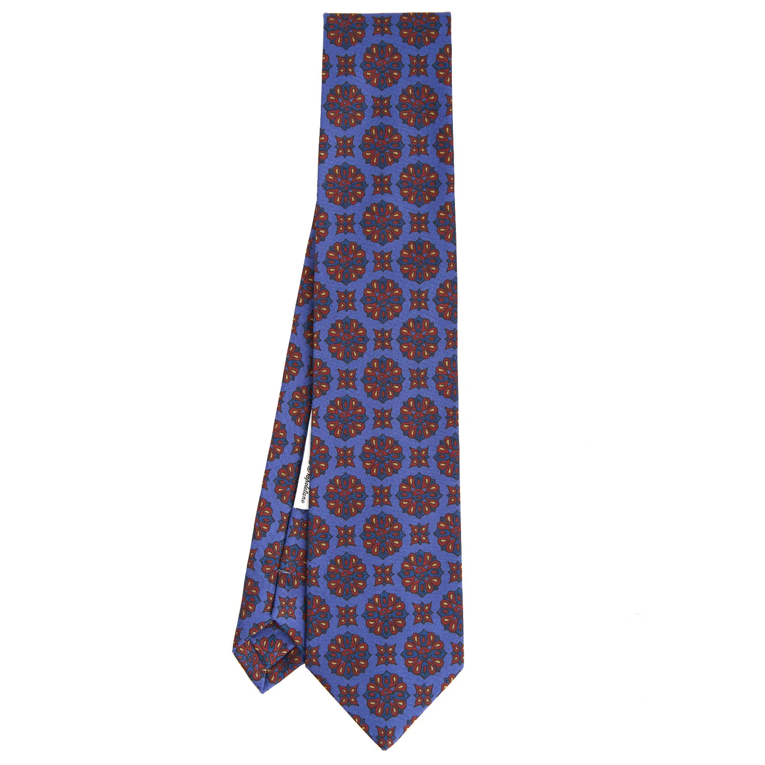 BLUE SILK TIE - Image 2