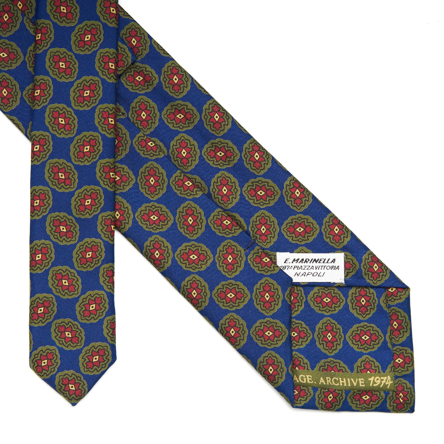 BLUE SILK TIE