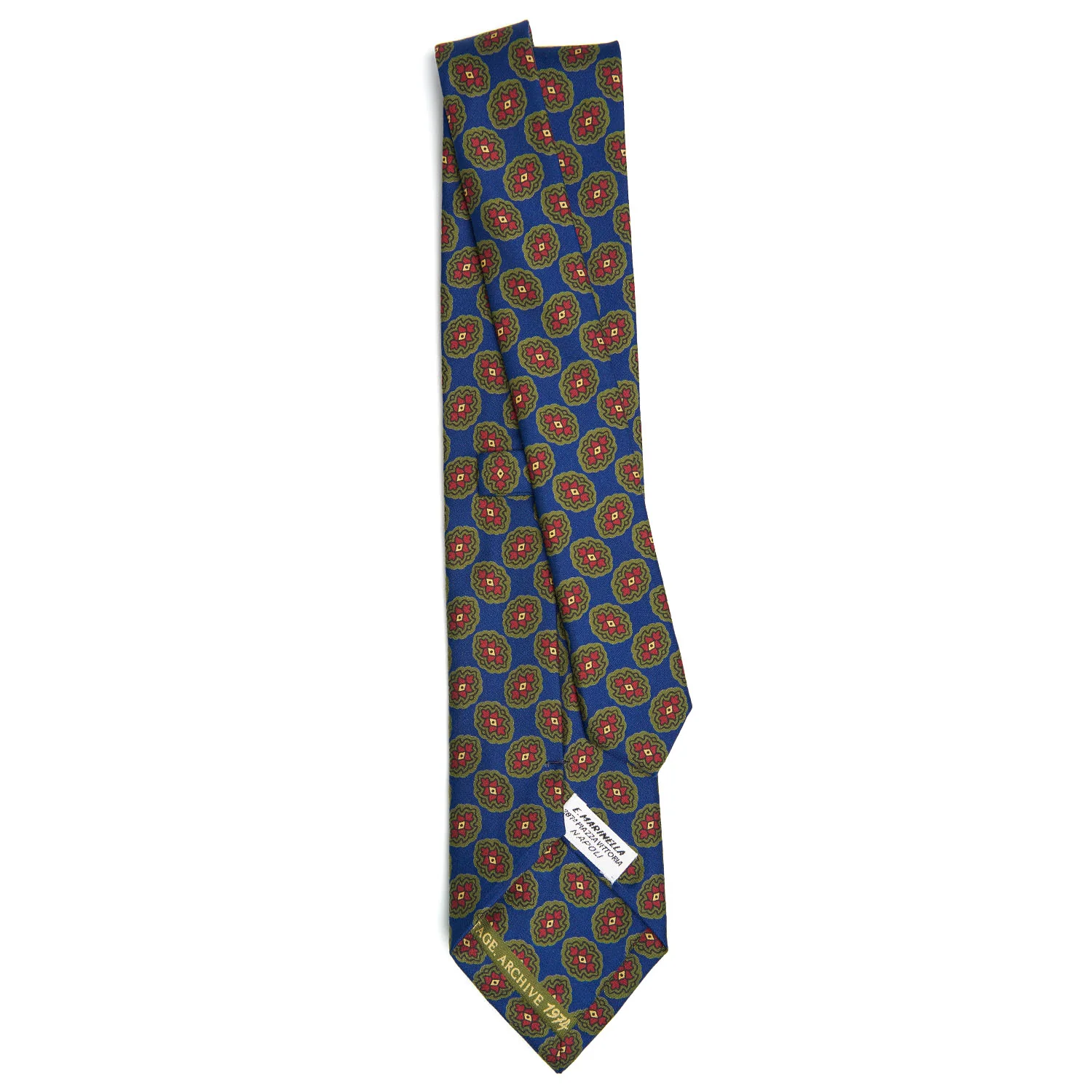 BLUE SILK TIE - Image 3