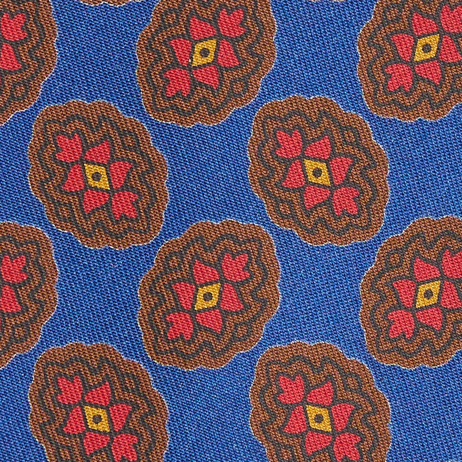 BLUE SILK TIE - Image 4