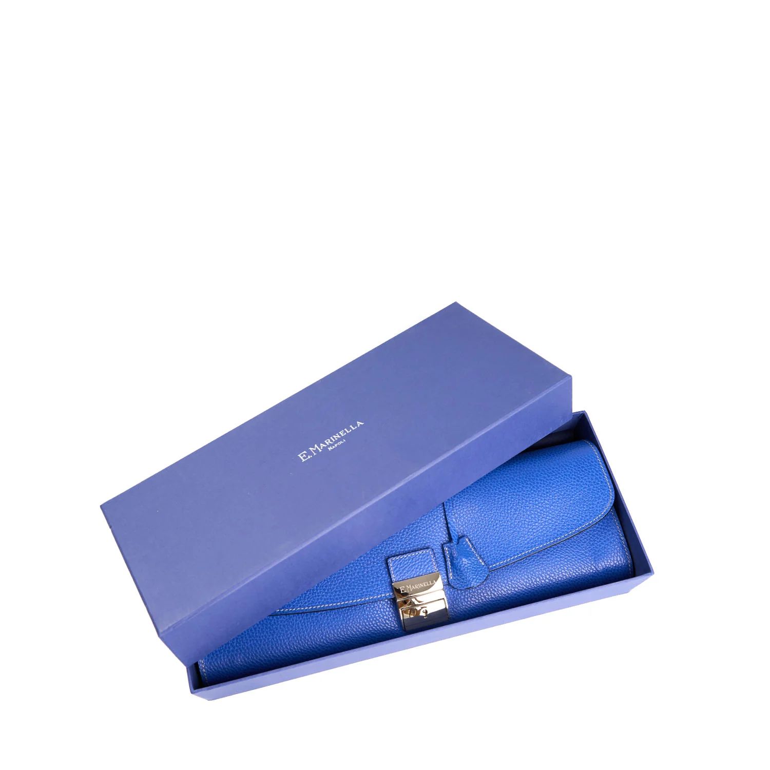 BLUETTE HAMMERED LEATHER BRIEFCASE - Image 4