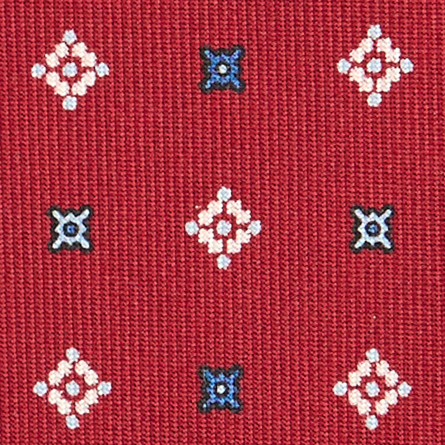 BURGUNDY SARTORIAL CLASSIC SILK TIE - Image 5
