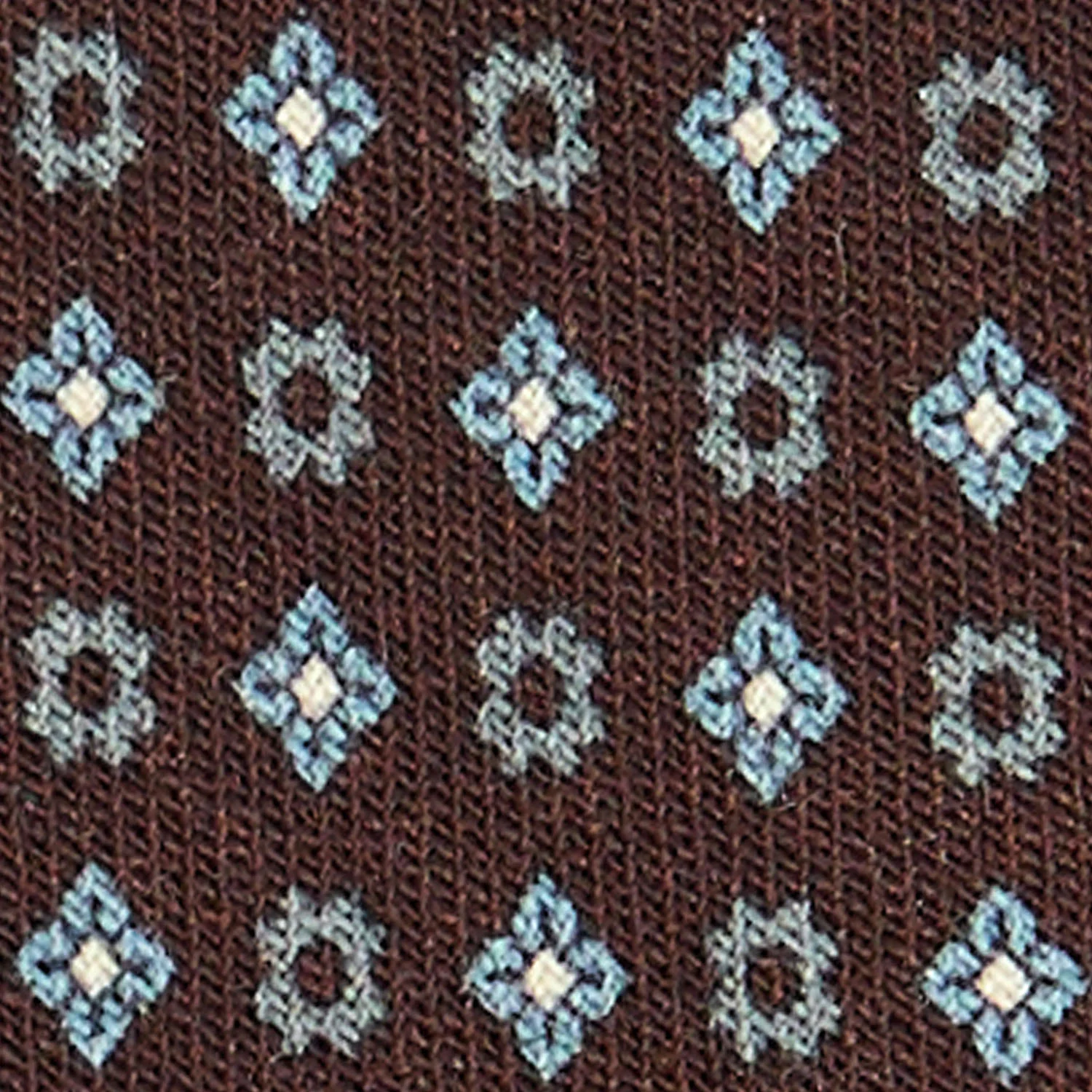 BROWN CLASSIC WOOL TIE - Image 5