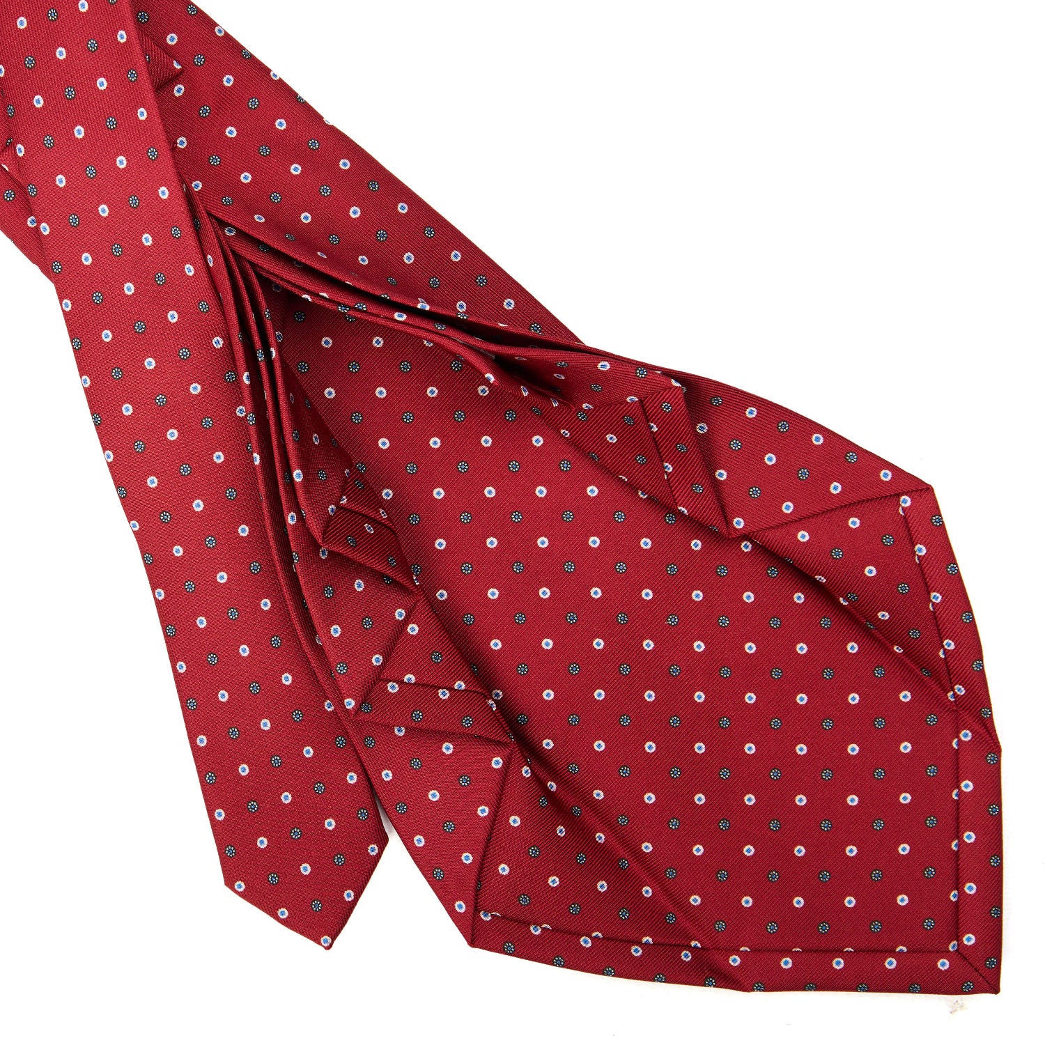 BURGUNDY 9 FOLD SARTORIAL SILK TIE