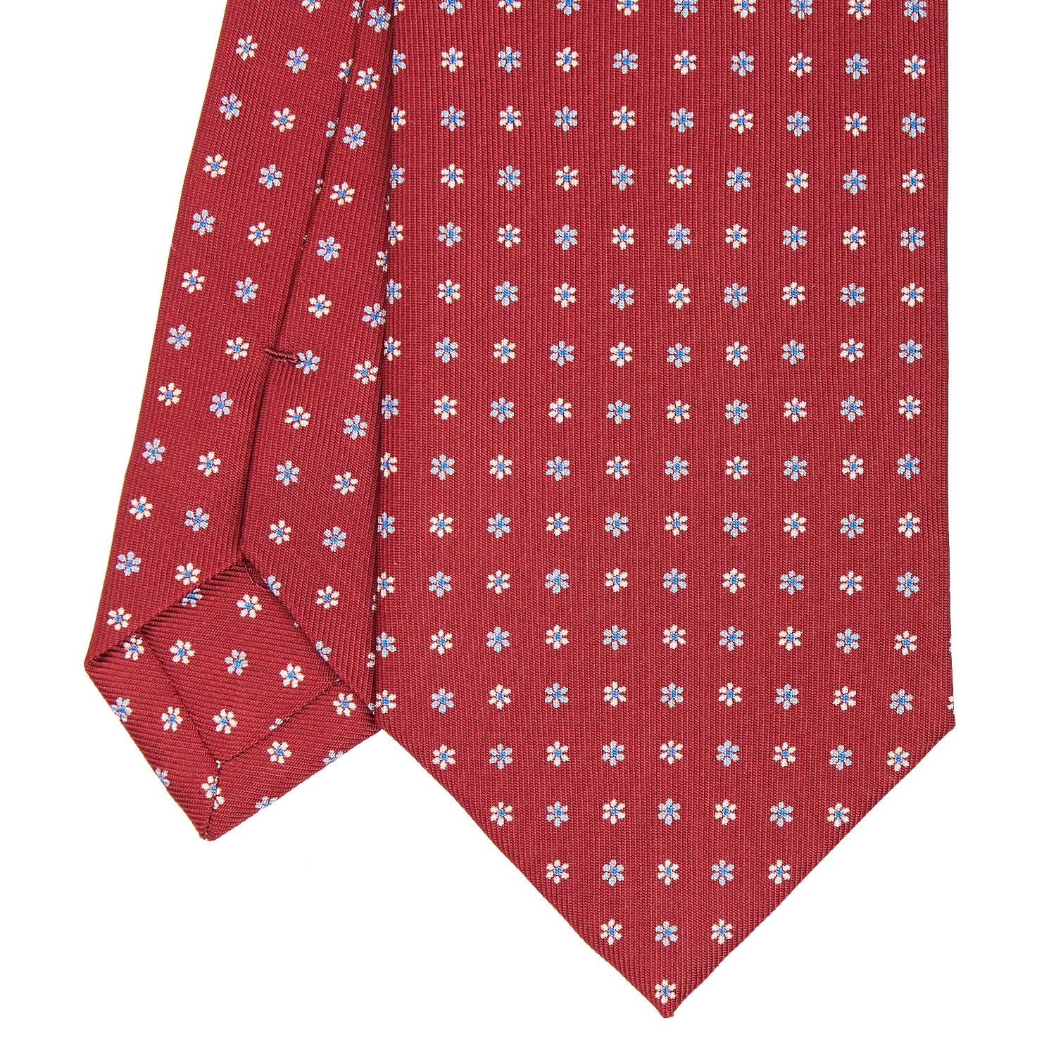 BURGUNDY CLASSIC SILK TIE