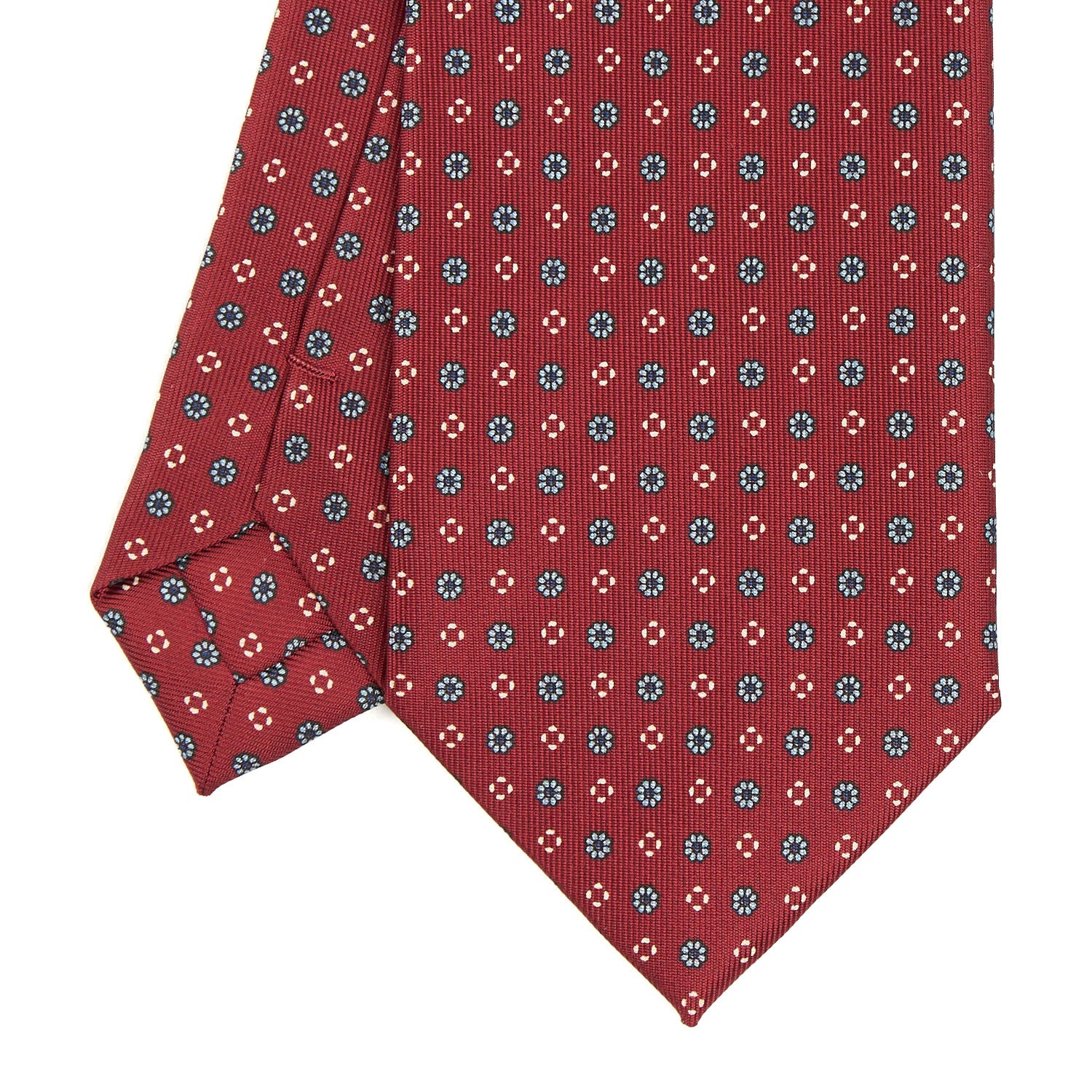BURGUNDY CLASSIC SILK TIE