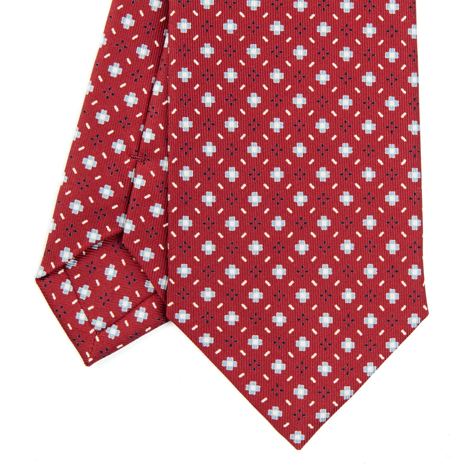 BURGUNDY SARTORIAL CLASSIC SILK TIE