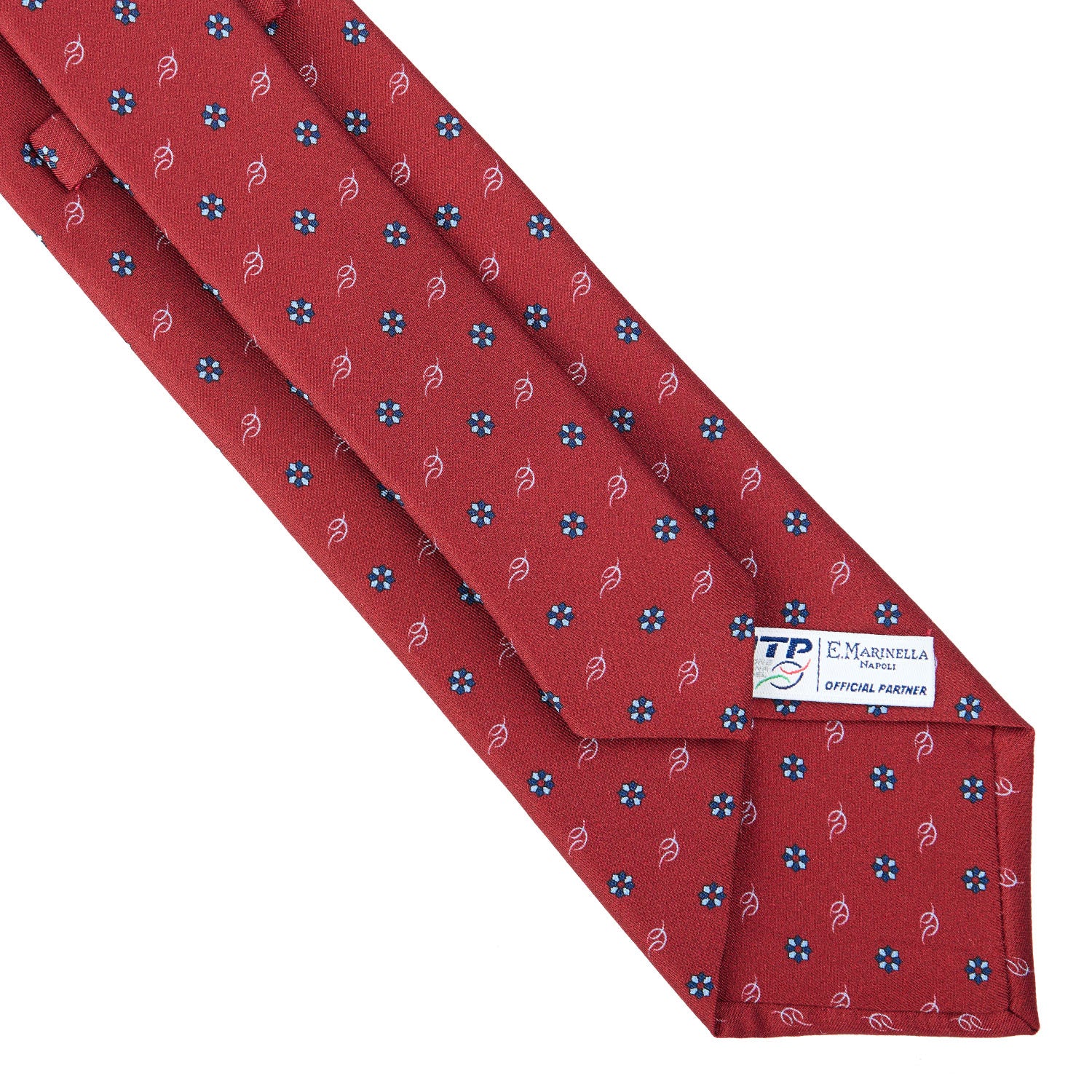 BURGUNDY SARTORIAL CLASSIC SILK TIE - Image 4