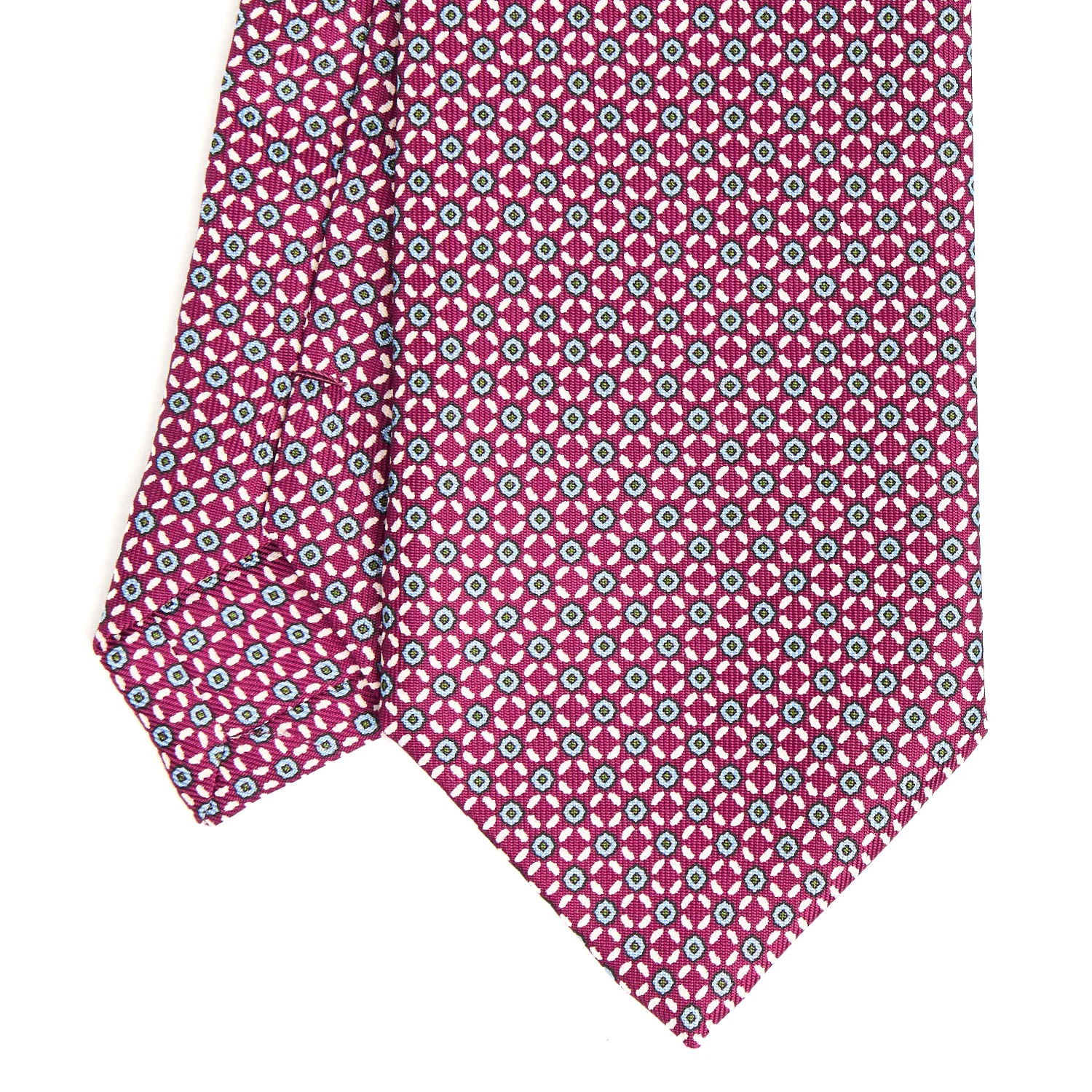 BURGUNDY EXTRA LONG SARTORIAL SILK TIE