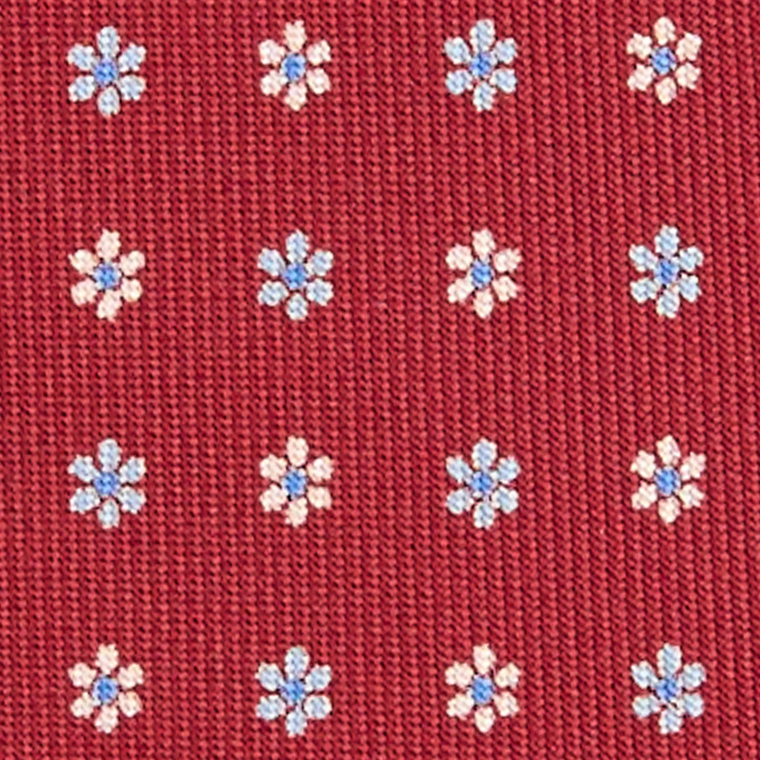 BURGUNDY EXTRA LONG SARTORIAL SILK TIE - Image 5