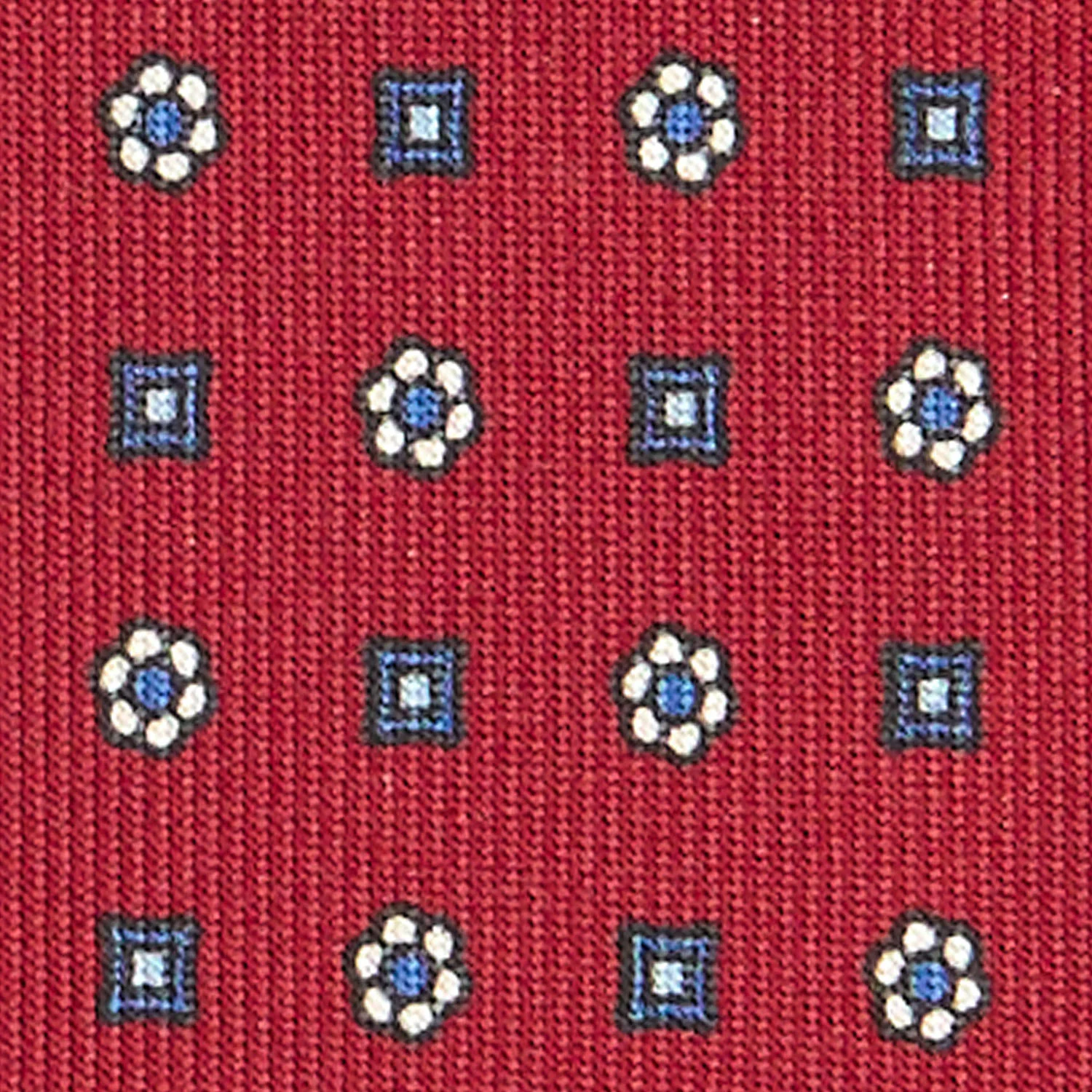 BURGUNDY EXTRA LONG SARTORIAL SILK TIE - Image 5