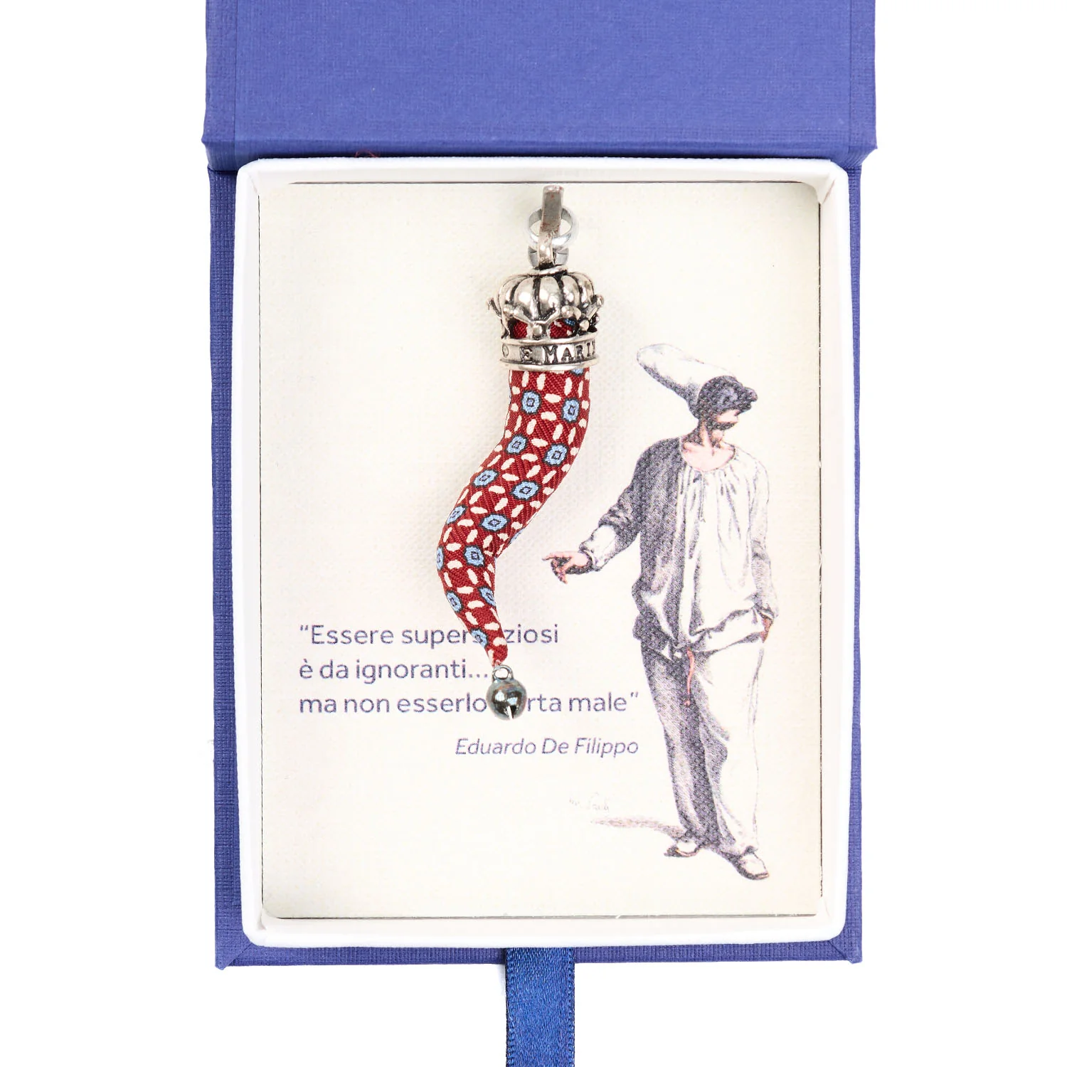 BURGUNDY GOOD-LUCK CHARM - Image 2