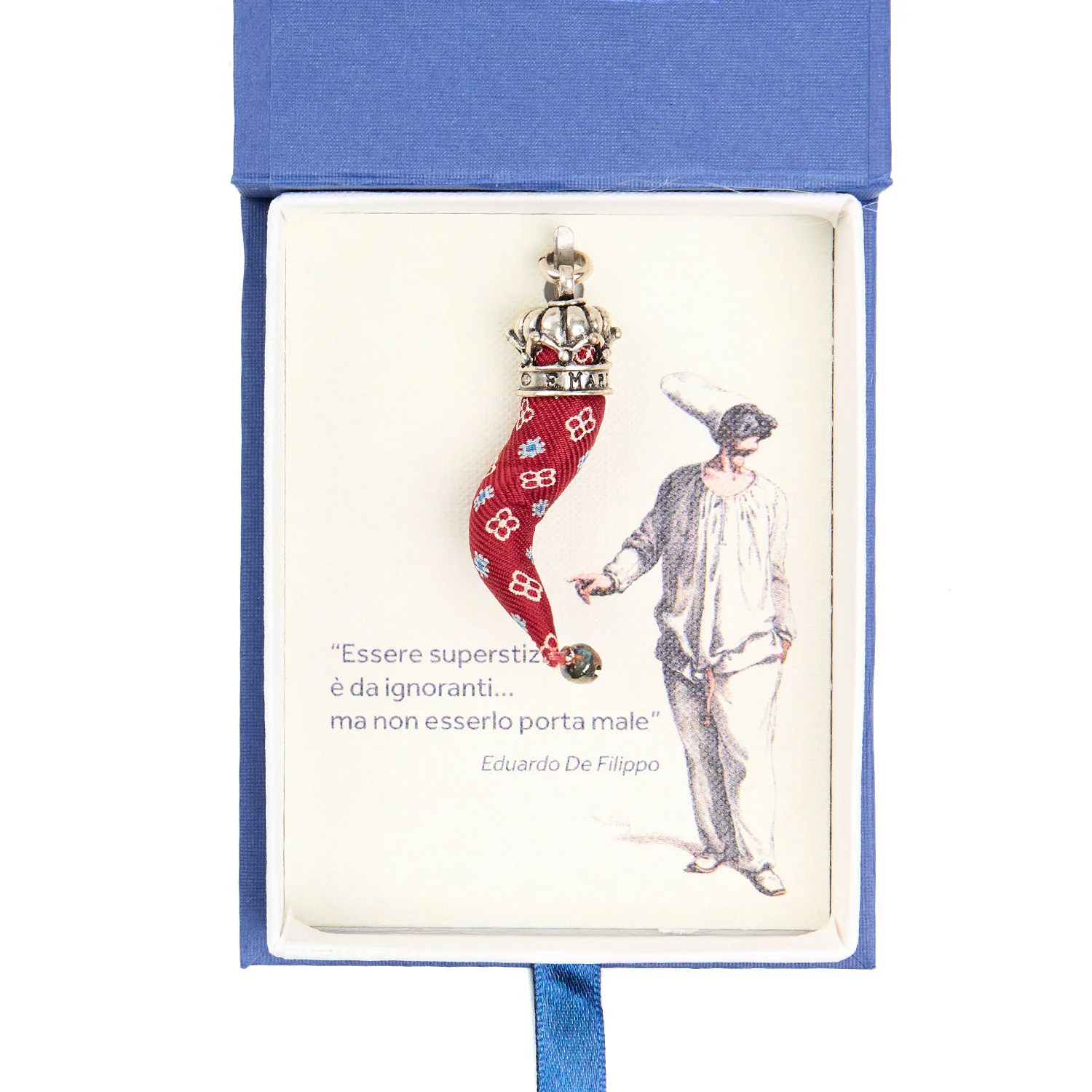 BURGUNDY GOOD-LUCK CHARM - Image 2