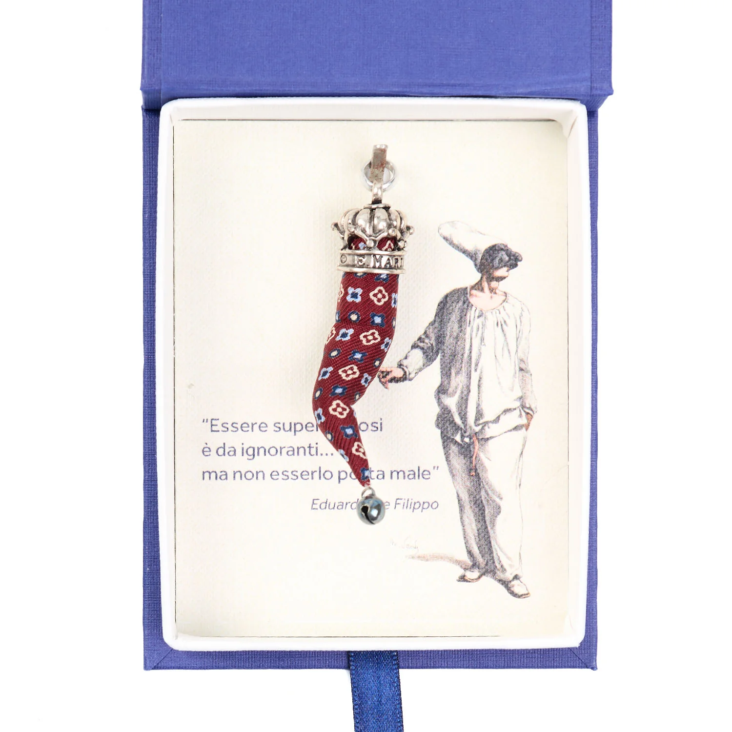 BURGUNDY GOOD-LUCK CHARM - Image 2