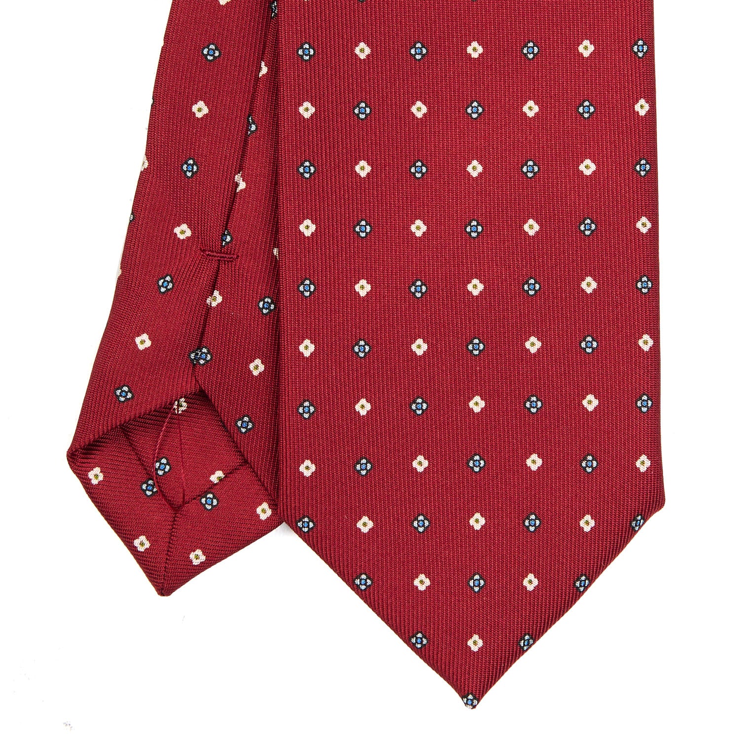 BURGUNDY SARTORIAL 7 CM TIE