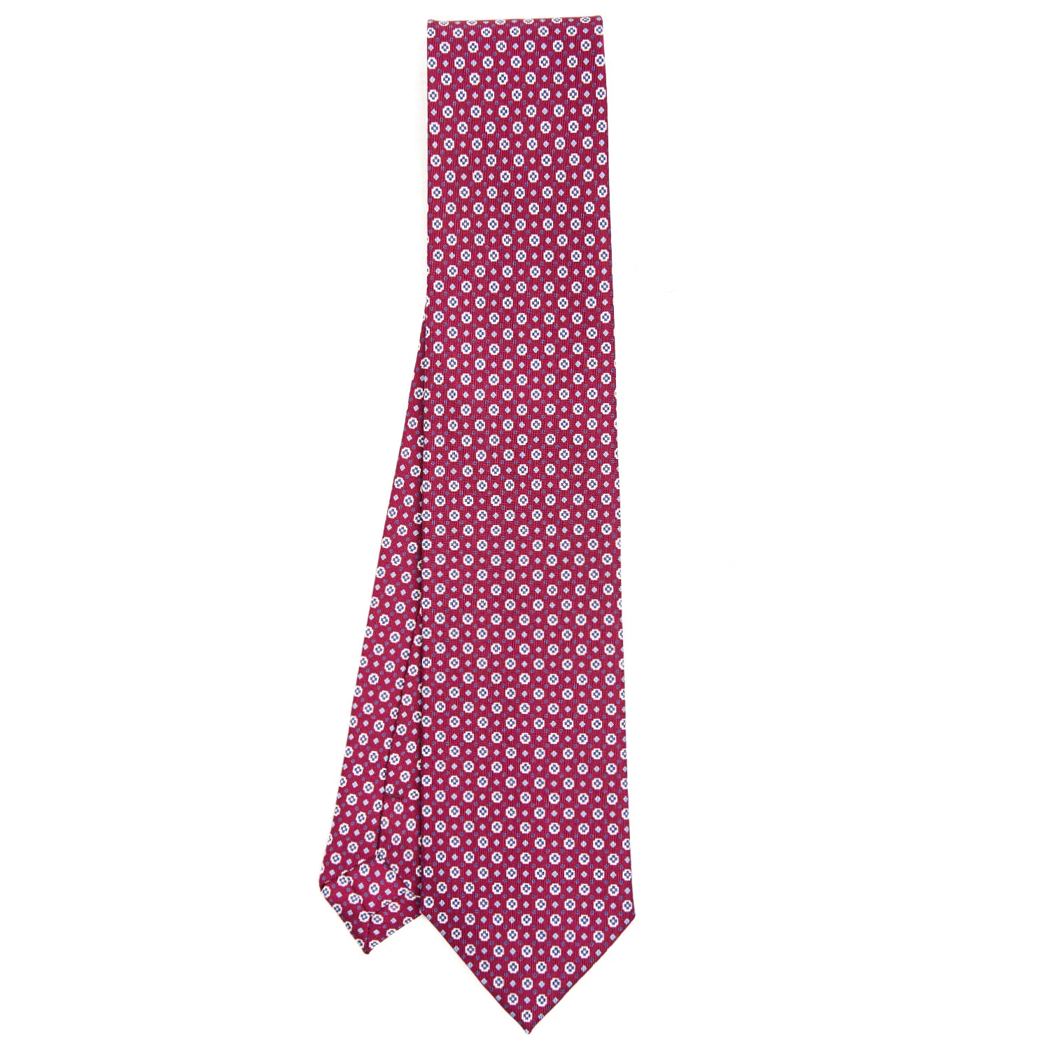 BURGUNDY SARTORIAL CLASSIC SILK TIE - Image 2
