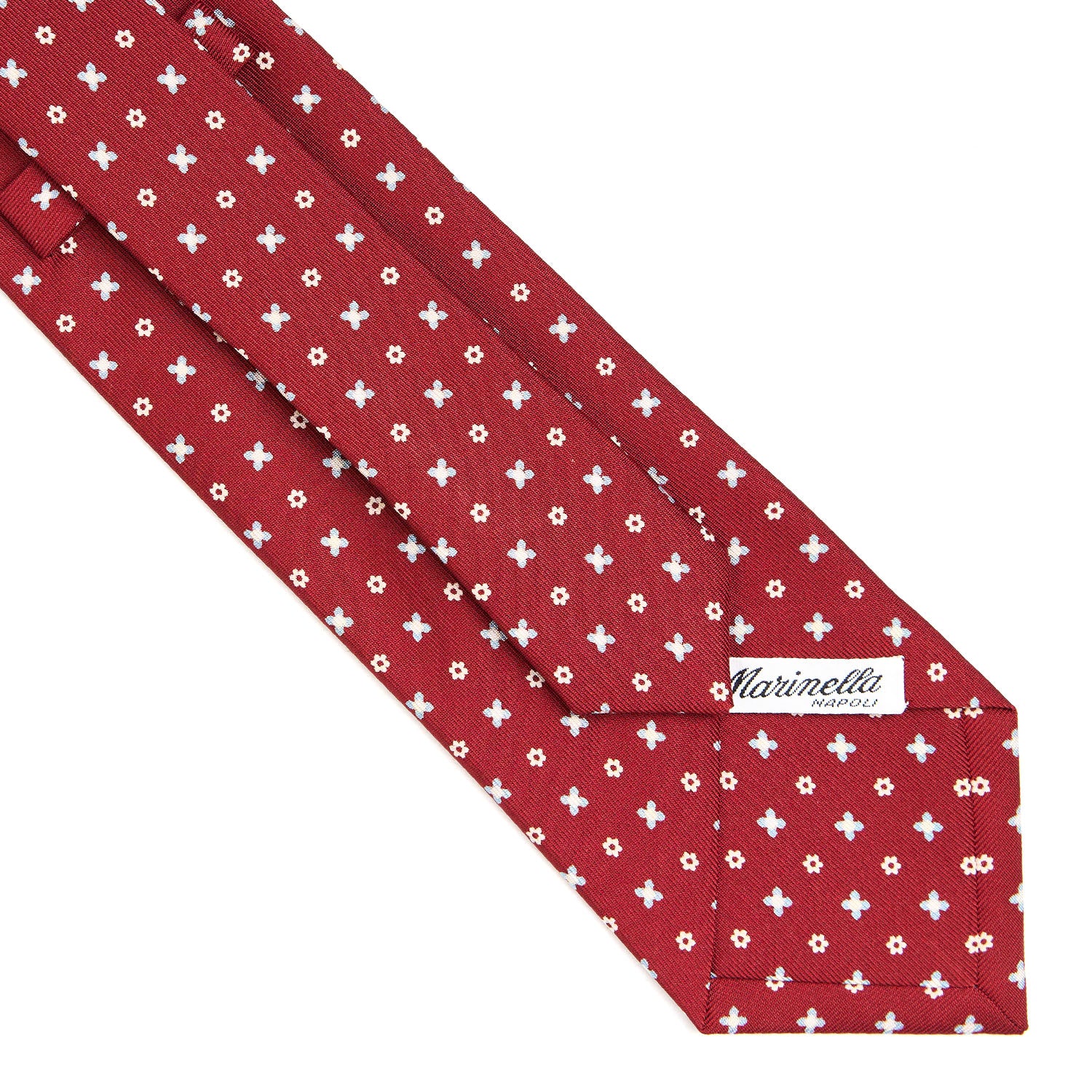 BURGUNDY SARTORIAL CLASSIC SILK TIE - Image 4