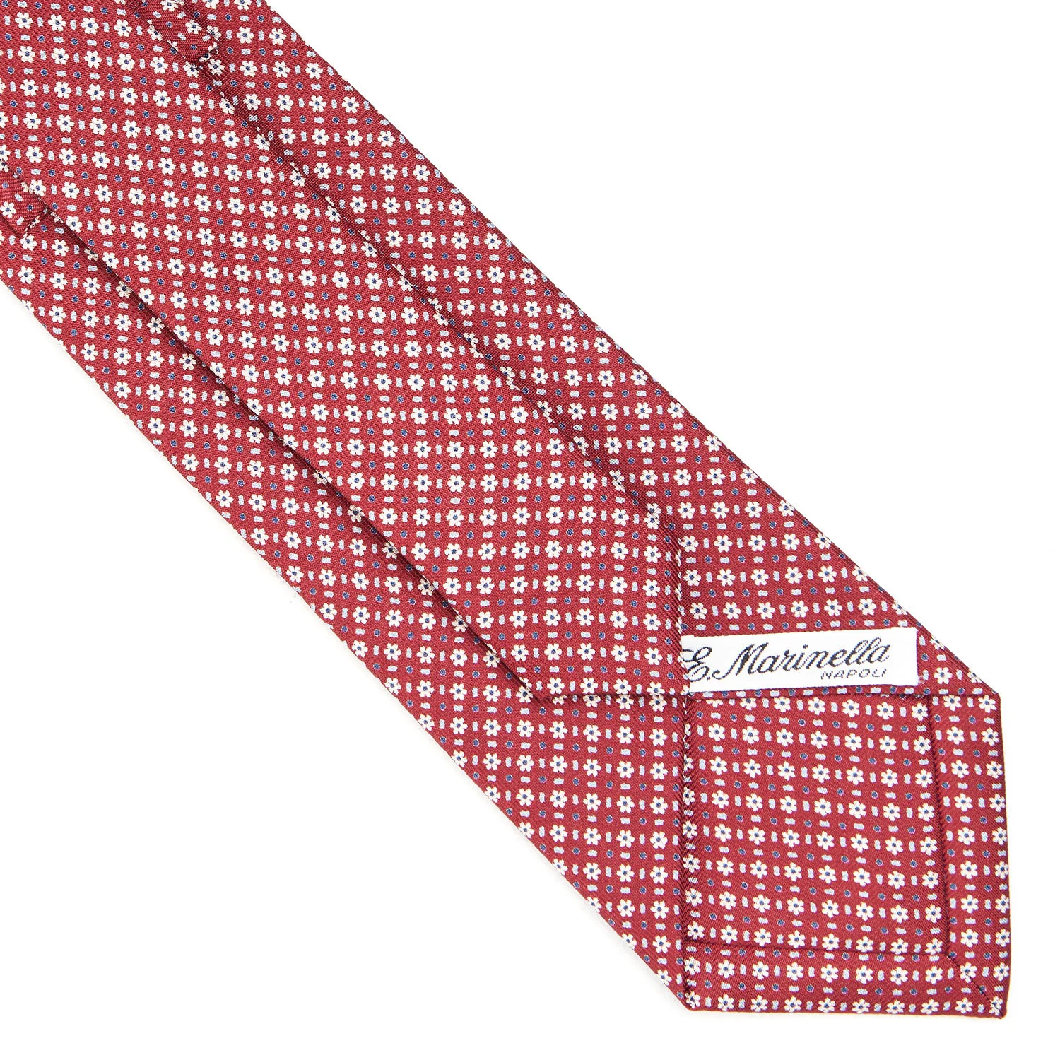 BURGUNDY SARTORIAL CLASSIC SILK TIE - Image 4