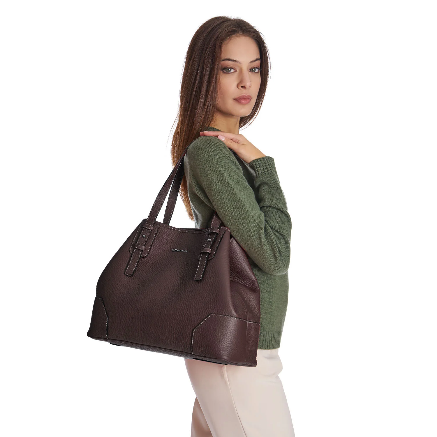 BURGUNDY TOTE BAG - Image 2