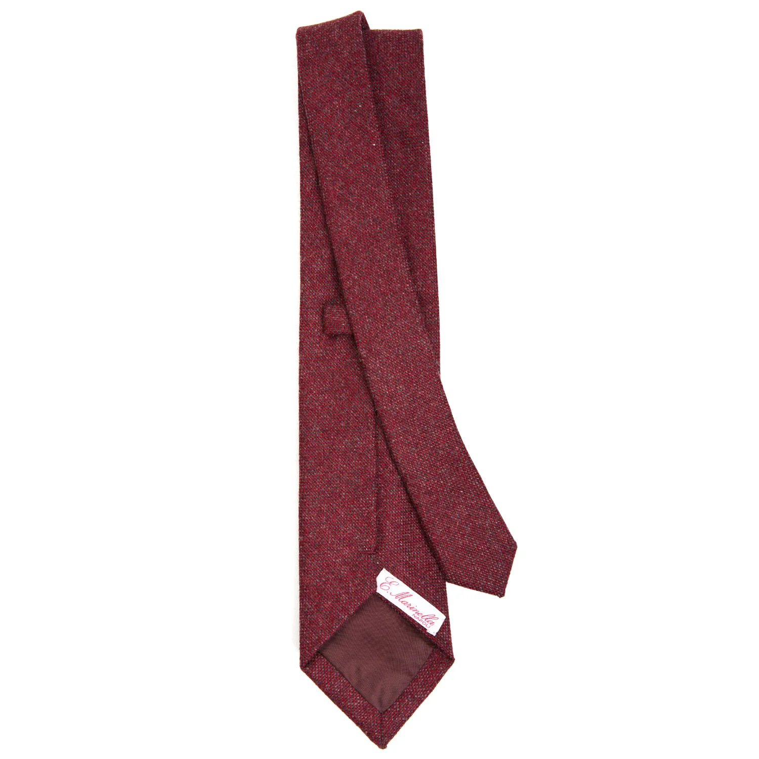 BURGUNDY WOOL LADY TIE - Image 3
