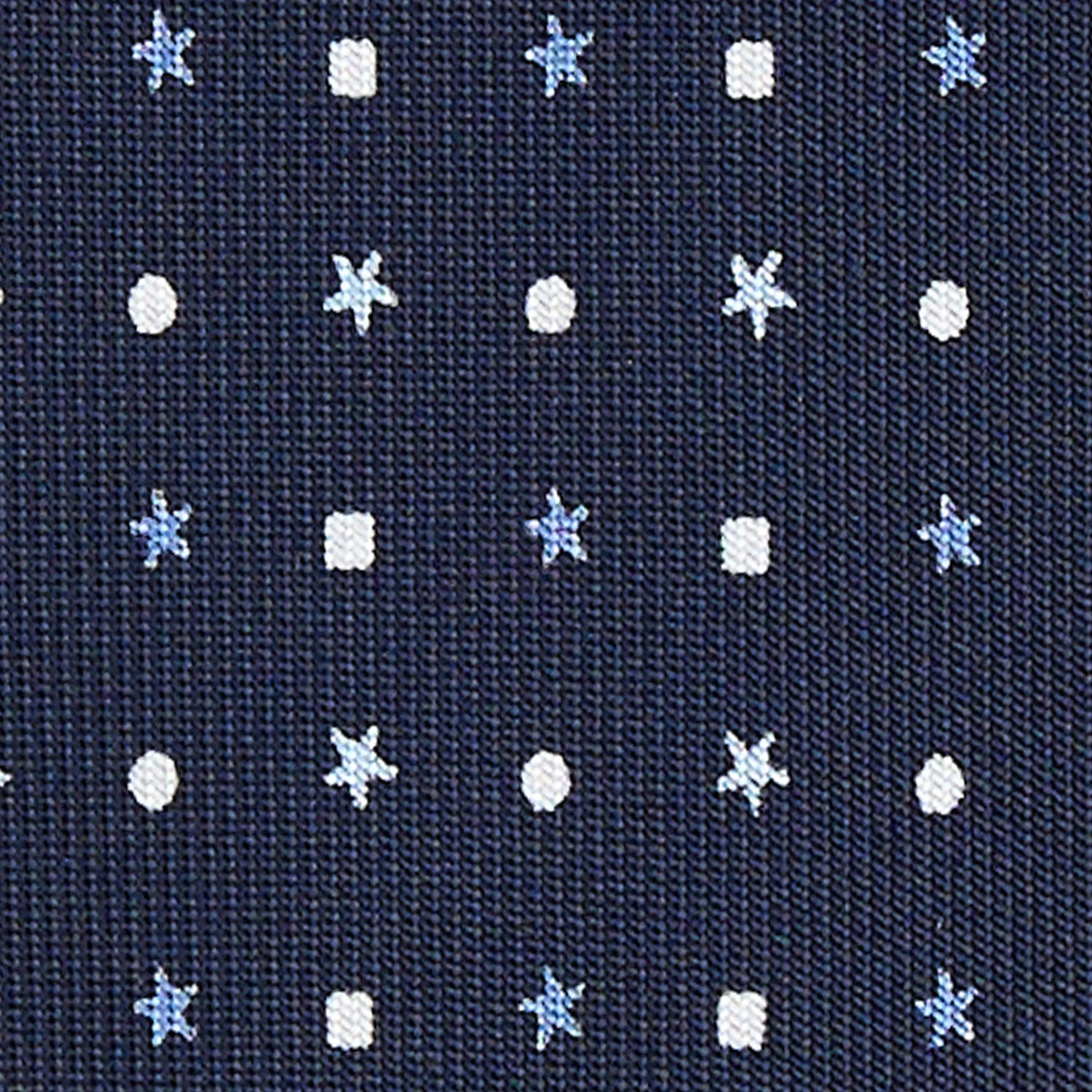 DARK BLUE 9 FOLD SARTORIAL SILK TIE - Image 4