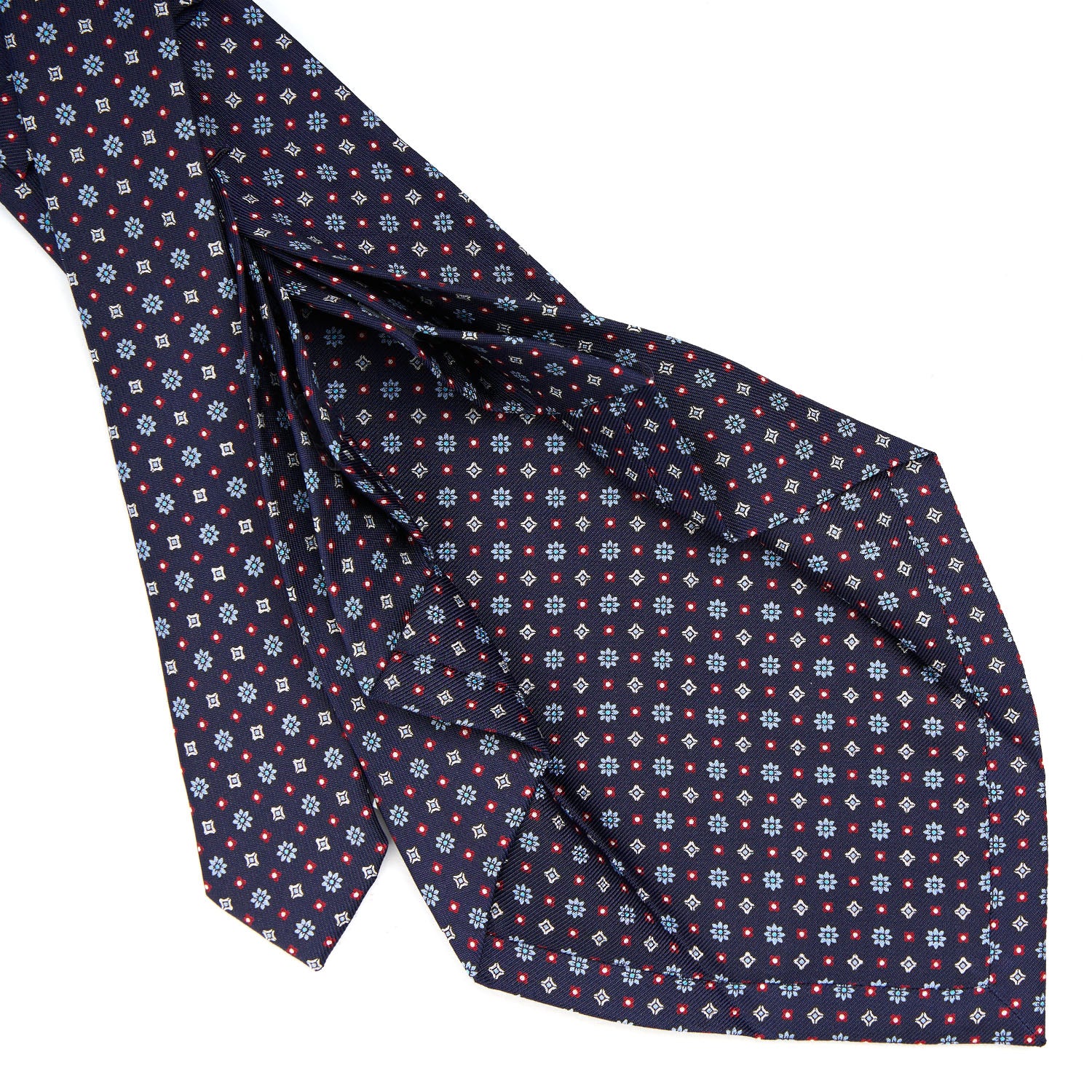DARK BLUE 9 FOLD SARTORIAL SILK TIE