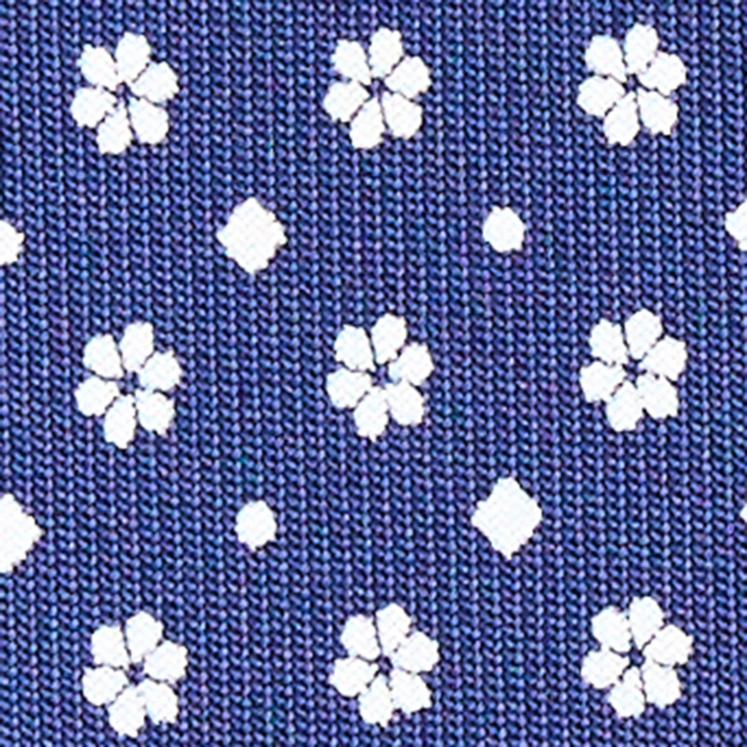 DARK BLUE CLASSIC SILK TIE - Image 5